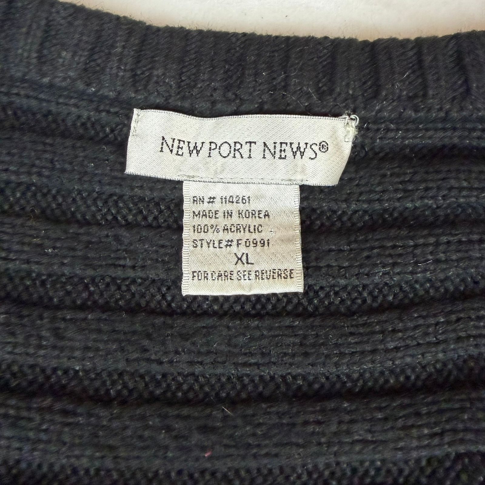 Other Newport News Black V-Neck Sweater Dress XL Size XL / US 12-14 / IT 48-50 - 3 Thumbnail