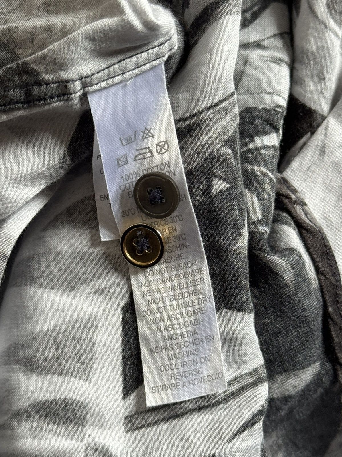 Paul Smith Paul Smith L printed scissors ✂️ shirts button up long sleeve Size US L / EU 52-54 / 3 - 11 Thumbnail