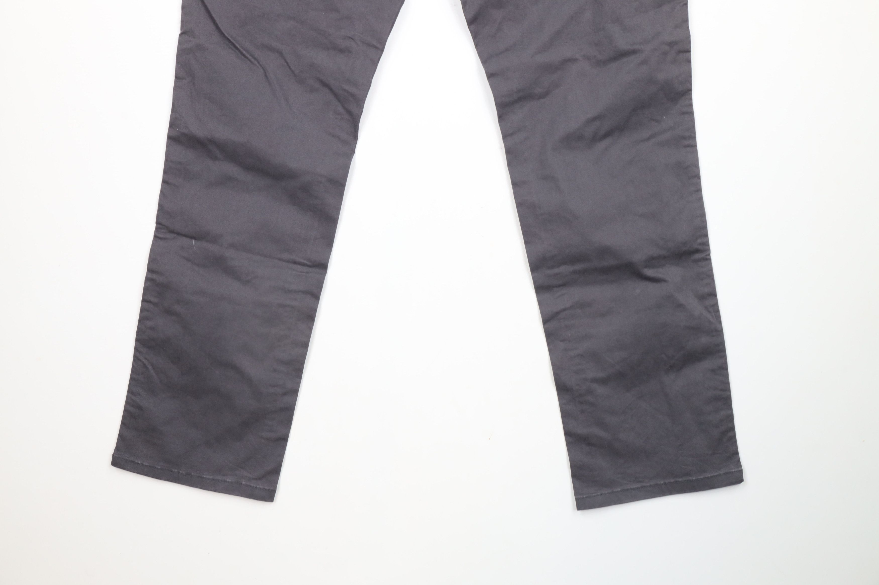 Tommy Hilfiger × Vintage New Tommy Hilfiger Stretch Straight Leg Pants Asphalt Gray Size US 32 / EU 48 - 11 Thumbnail