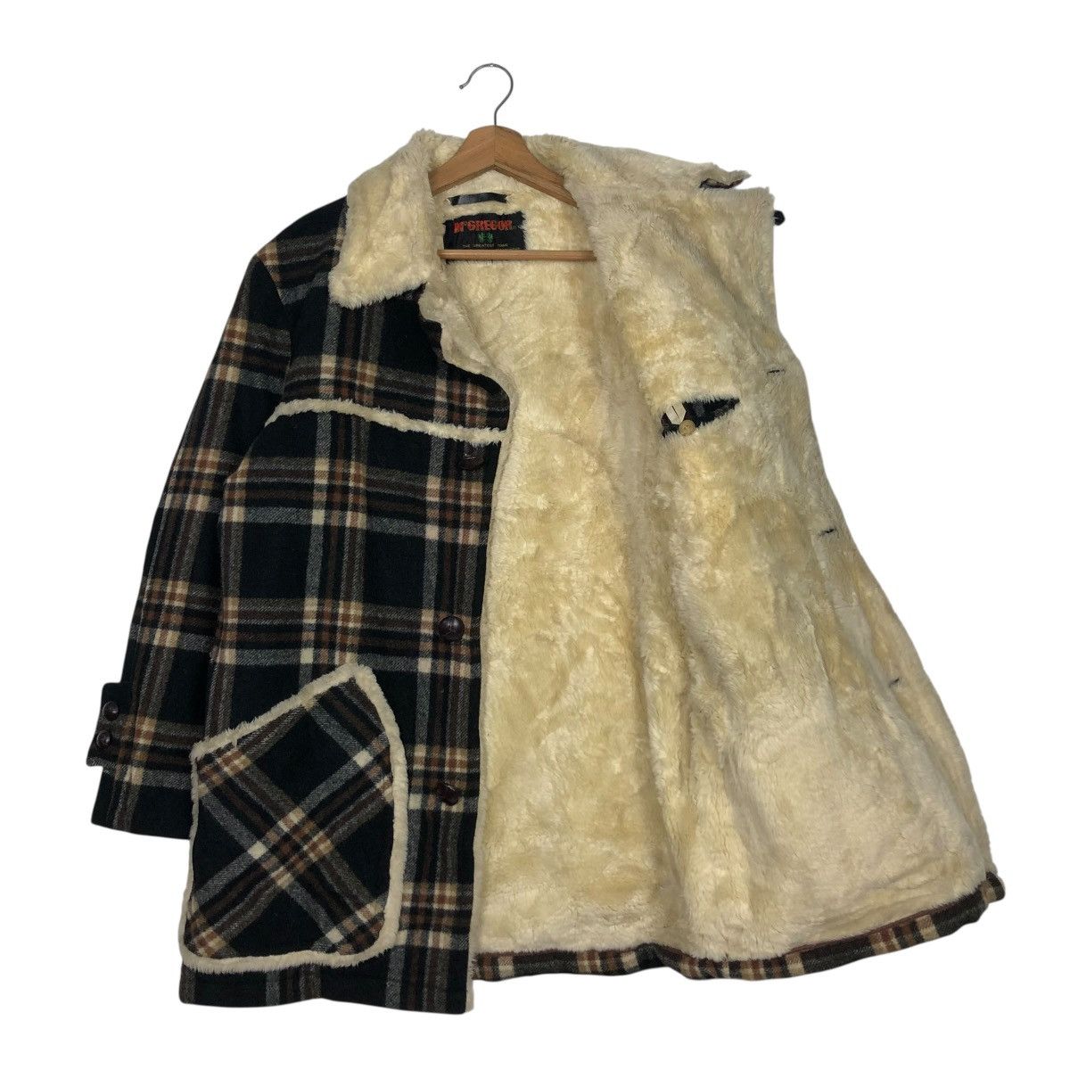 McGregor 🔥VINTAGE WOOL CHORE JACKET MCGREGOR TARTAN ISSEY MIYAKE Size US M / EU 48-50 / 2 - 13 Thumbnail