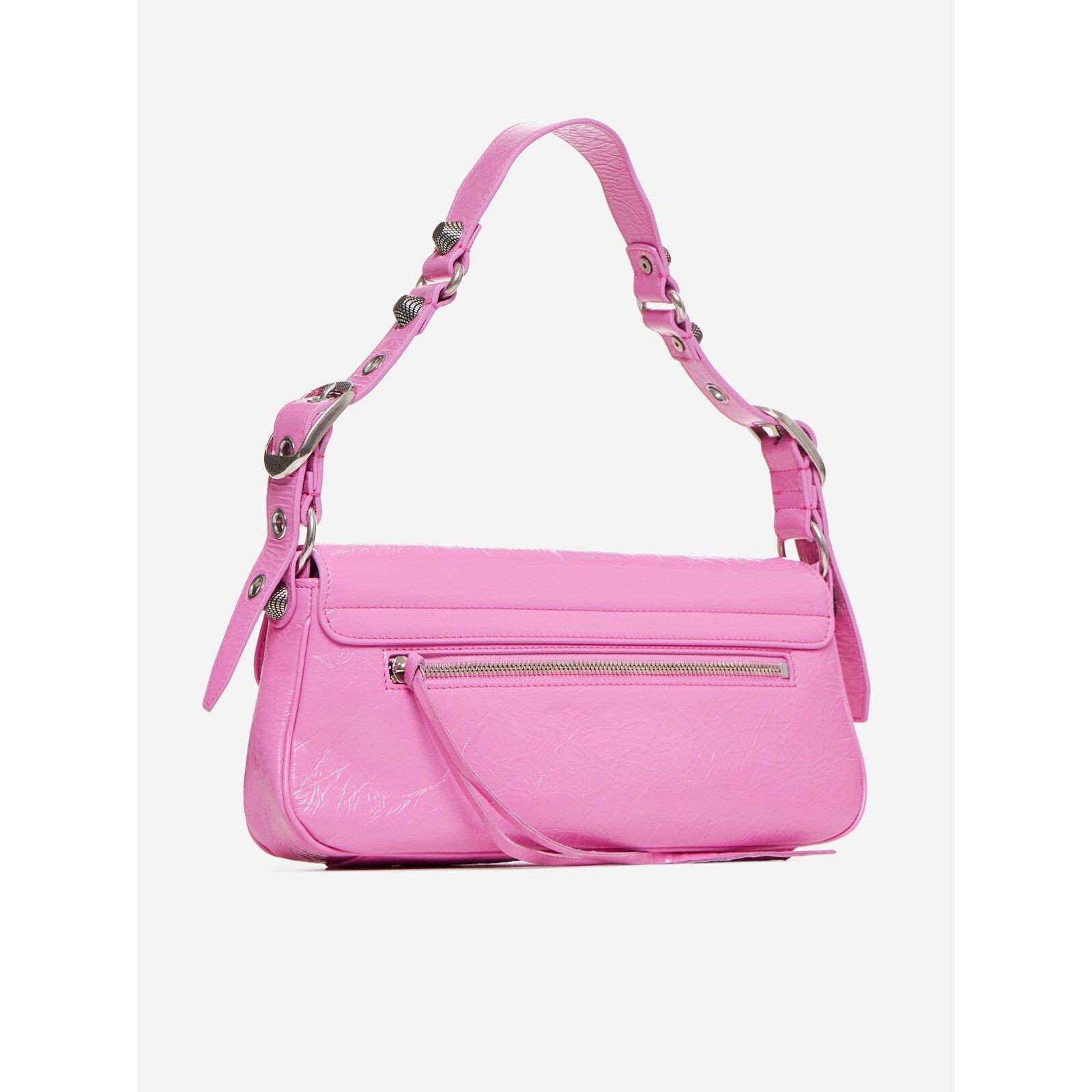 Balenciaga BALENCIAGA Le Cagole Small Sling Pink Leather Shoulder Bag N Size ONE SIZE - 3 Thumbnail