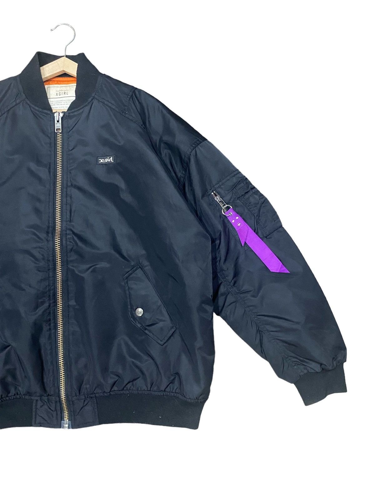 Other X-GIRL Type MA-1 Bomber Jacket Size US L / EU 52-54 / 3 - 2 Thumbnail