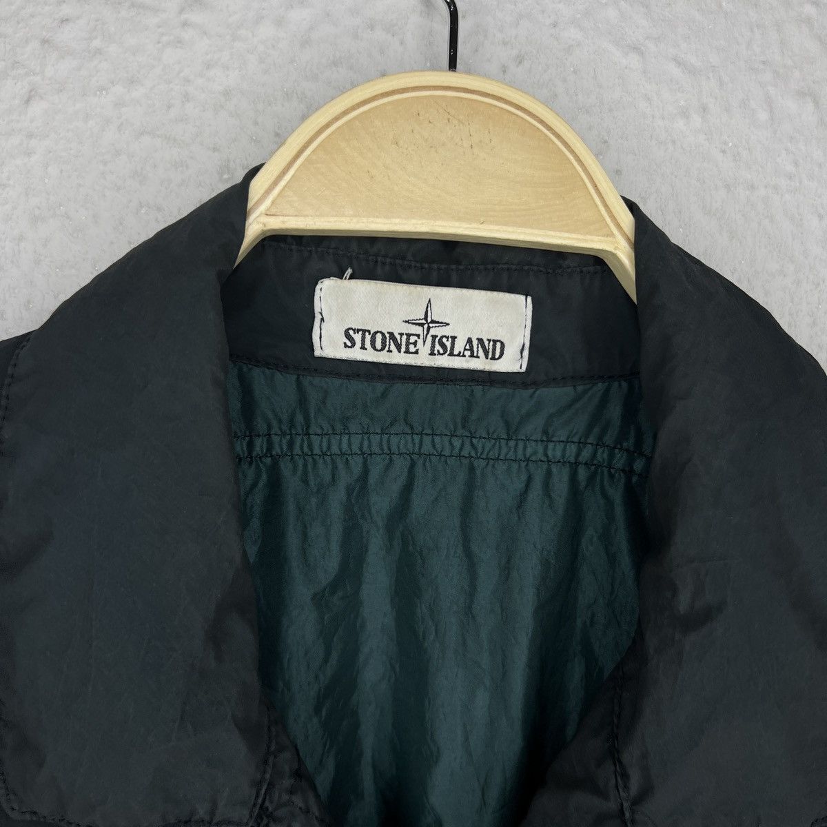 Stone Island Stone Island Coat Lamy Velour Metalic Green Nylon Jacket Size US M / EU 48-50 / 2 - 5 Thumbnail
