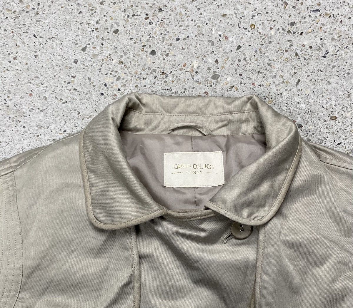 Carlo Colucci Carlo colluci beige jacket assimtrical buttons Size L / US 10 / IT 46 - 3 Thumbnail