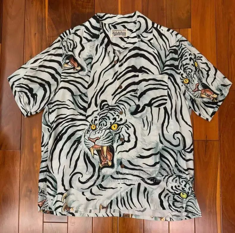 Wacko Maria Wacko Maria White Tiger 21ss TIM LEHI Co-branded Limited Size US M / EU 48-50 / 2 - 1 Thumbnail