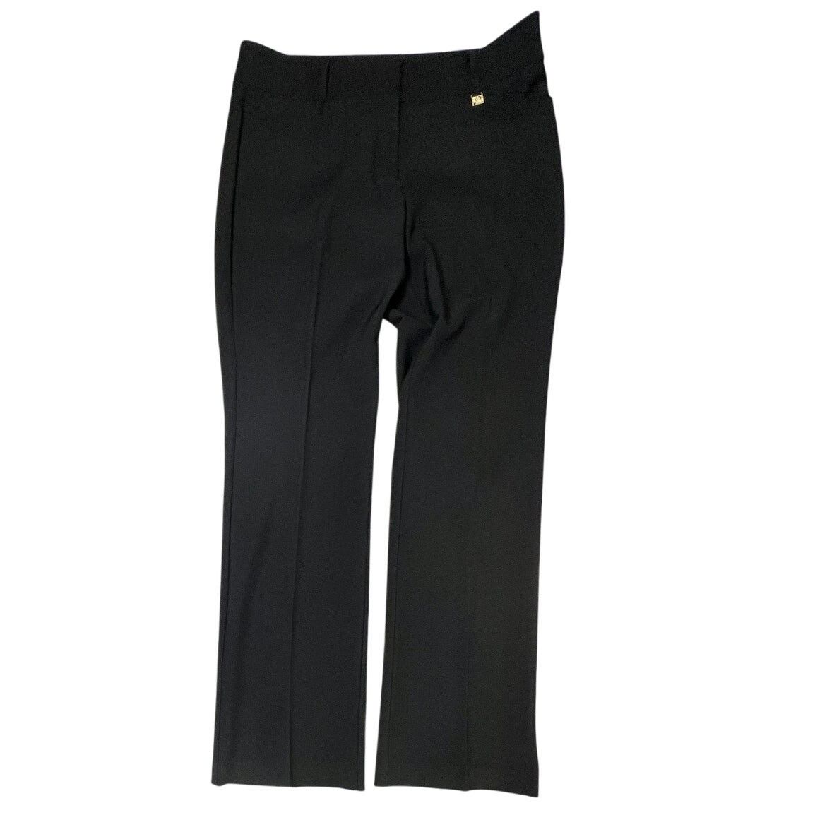Anne Klein Anne Klein Black Boot Leg Pants Trousers 6 Academia 31" Ins Size 28" / US 6 / IT 42 - 2 Thumbnail