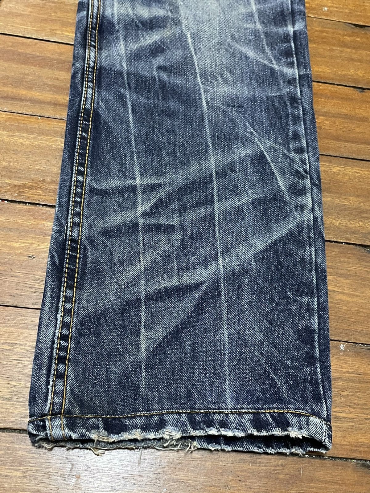 Japanese Brand Rare Design Vintage Japanese Brand Mix & Match Jeans 2000s Size US 30 / EU 46 - 6 Thumbnail