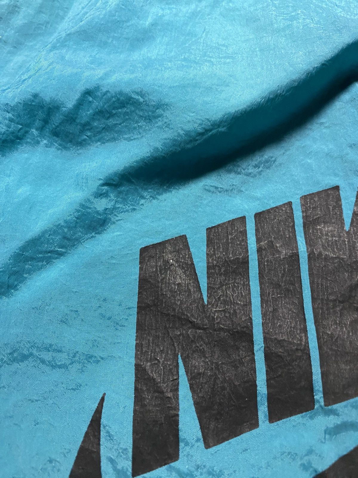 Nike × Vintage Vintage Nike Big Logo Swoosh nylon 90’s y2k shorts Size US 32 / EU 48 - 15 Thumbnail