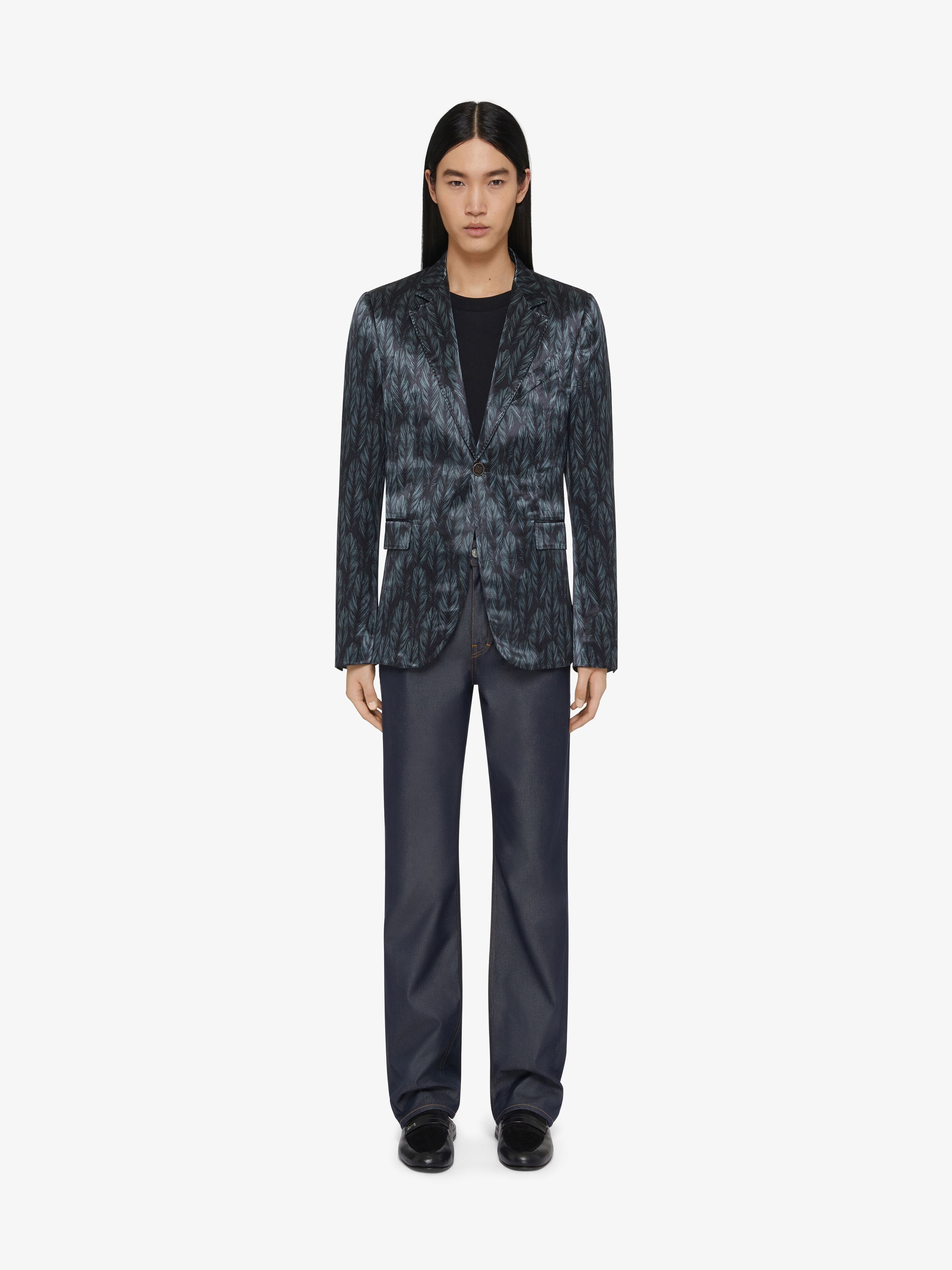 Givenchy o1w1db10925 Fitted Jacket in Multicolor Size US M / EU 48-50 / 2 - 2 Thumbnail