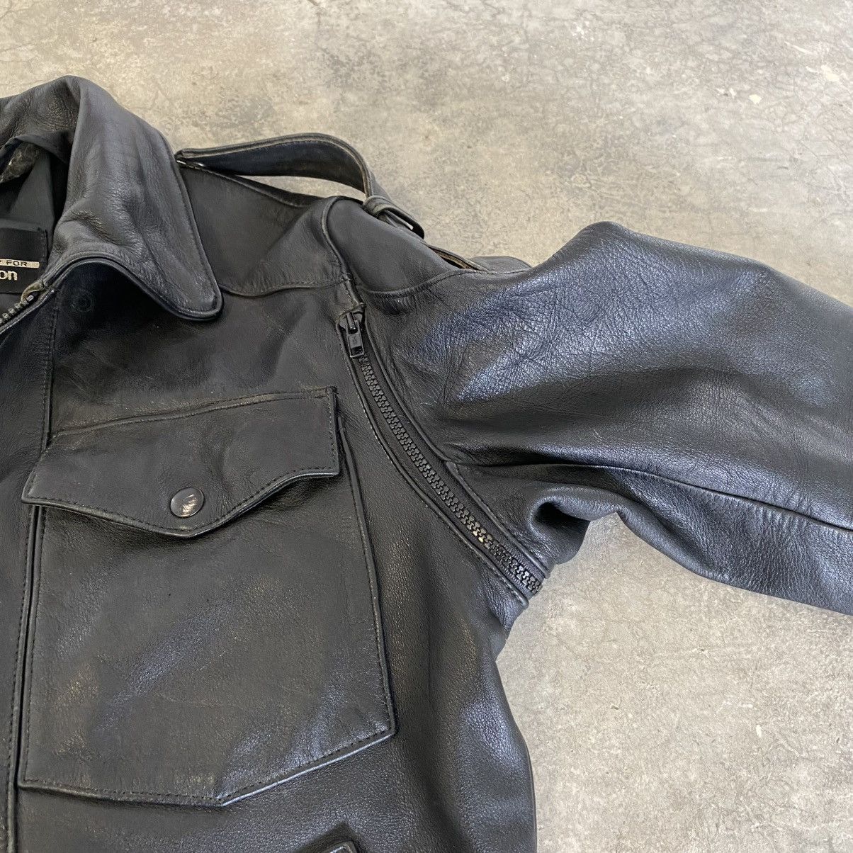 Harley Davidson VTG Harley Davidson by Hein Gericke Moto Leather Jacket Size US S / EU 44-46 / 1 - 8 Thumbnail