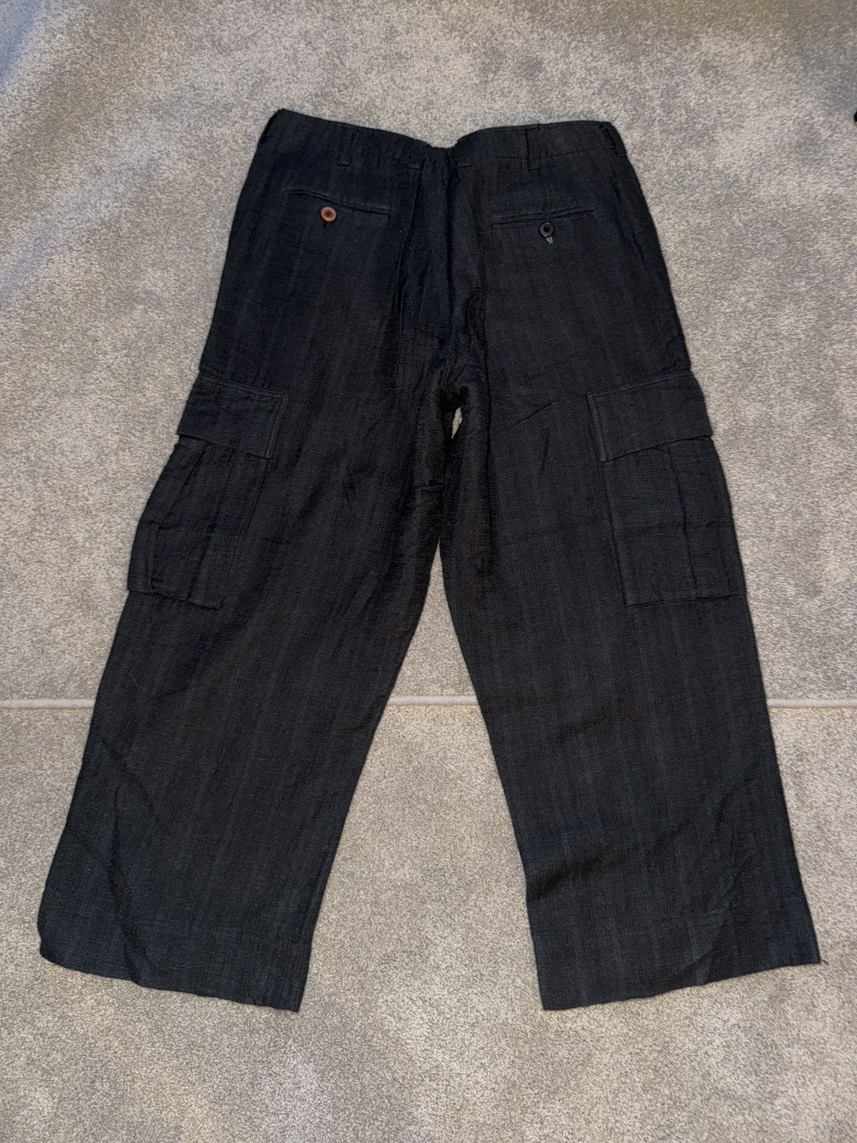 Geoffrey B. Small Cotton Cargo Trousers Size US 34 / EU 50 - 3 Thumbnail