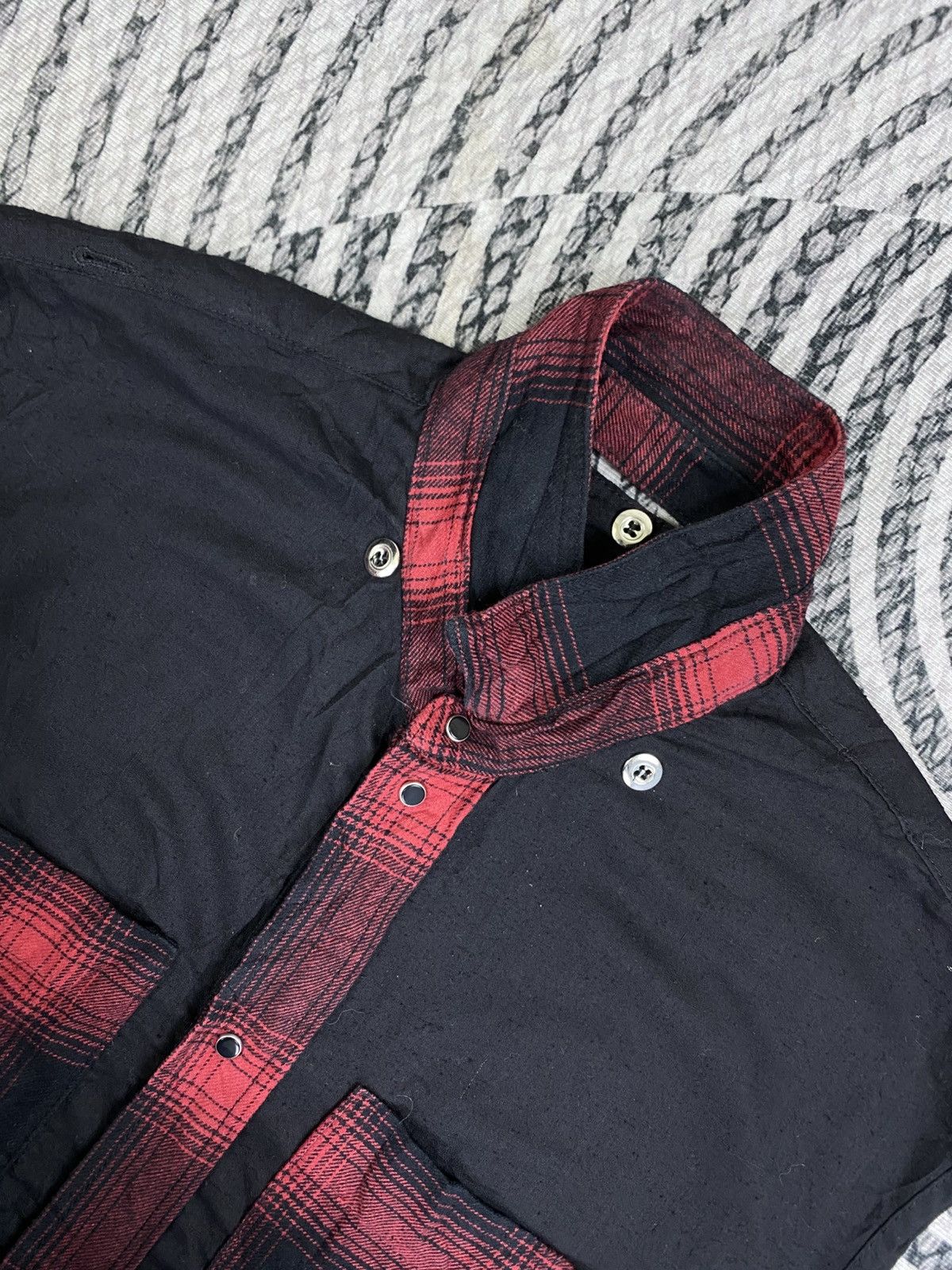 Diesel Vintage Diesel Sleeveless Button Down Red Checked Shirt Size US XL / EU 56 / 4 - 6 Thumbnail
