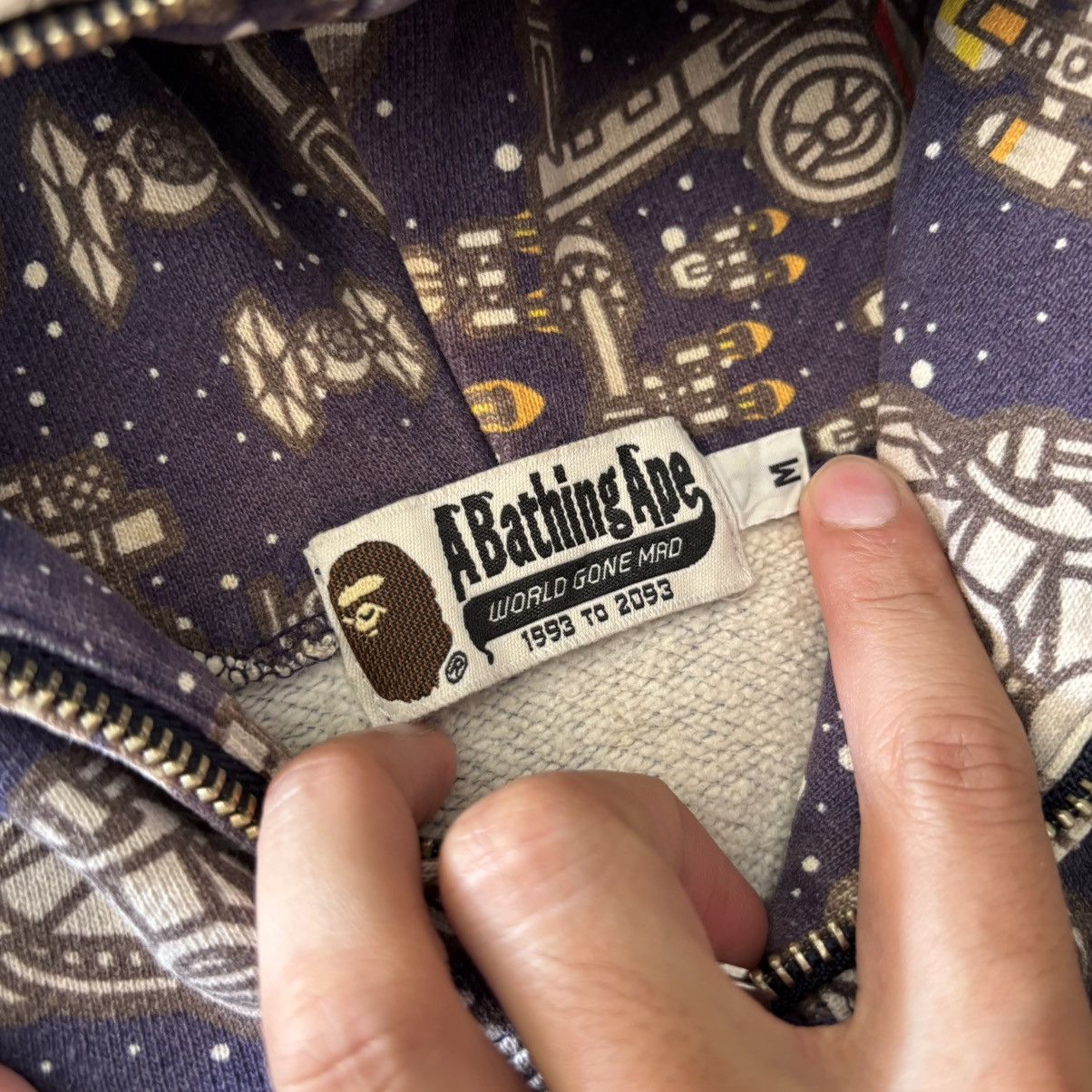 Bape Bape Star War hoodie Size US M / EU 48-50 / 2 - 3 Thumbnail