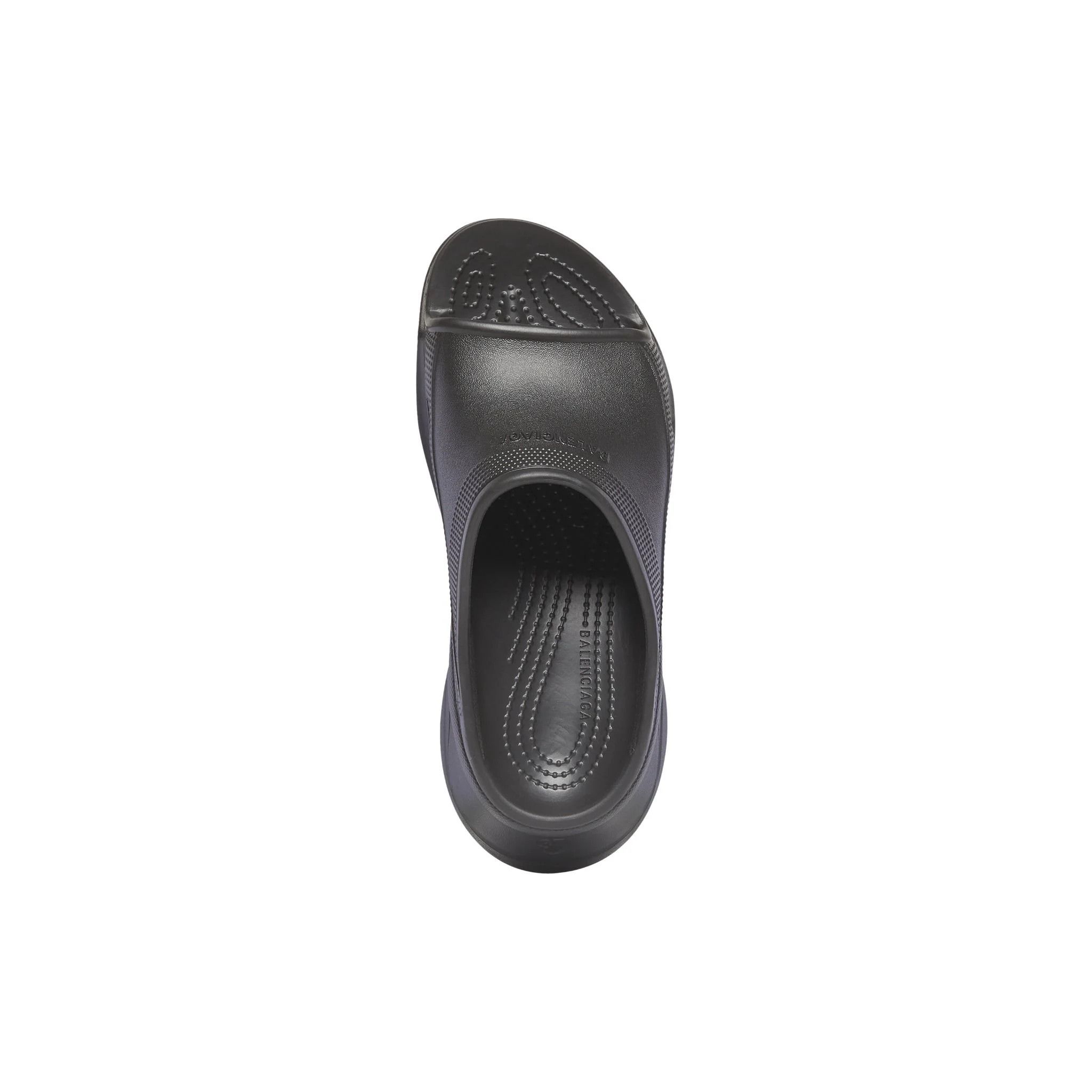 Balenciaga × Crocs o1in1g0225 Pool Crocs™ Slides Sandals in Black Size US 10 / EU 43 - 5 Thumbnail