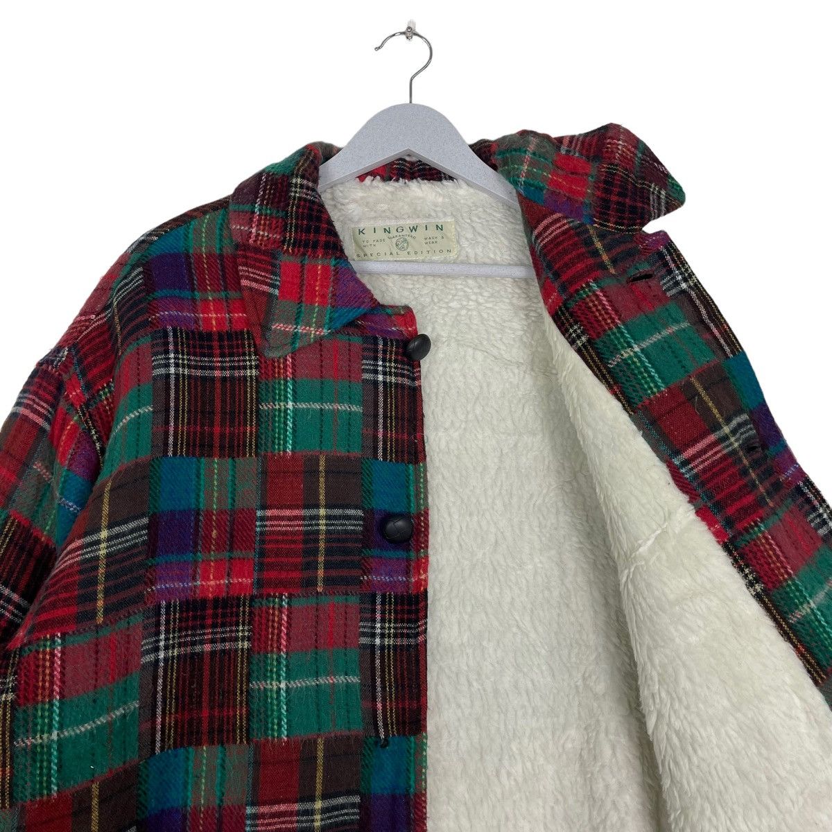 45rpm × Indigo × Japanese Brand 💥KINGWIN PATCHWORK WORKER INSPIRED KAPITAL Size US XXL / EU 58 / 5 - 10 Thumbnail