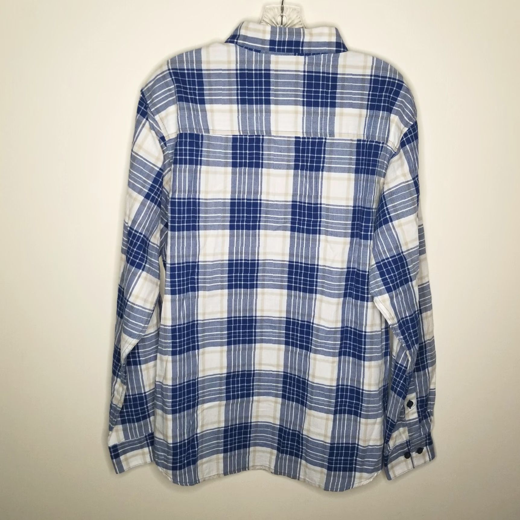Vintage Columbia Shirt Mens Blue White Plaid Long Sleeve Button-Up Size M Size US M / EU 48-50 / 2 - 5 Thumbnail