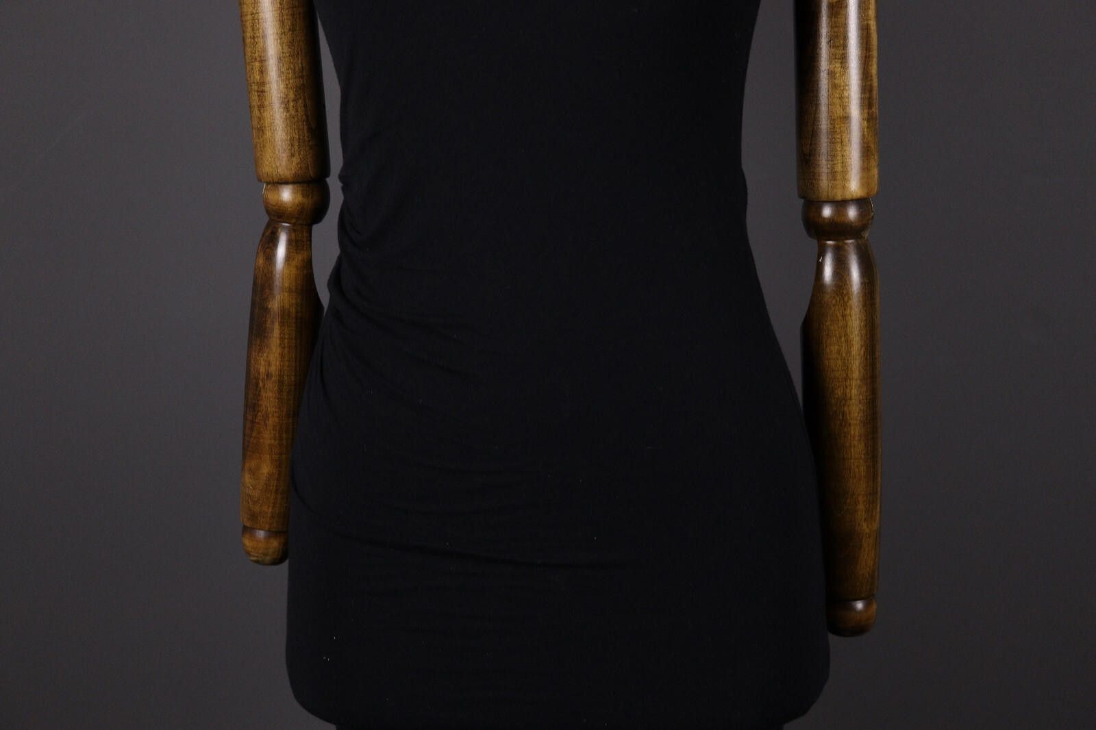 Allsaints AllSaints Gamma Rushed Black Party Tank Midi Dress Size S Size S / US 4 / IT 40 - 3 Thumbnail