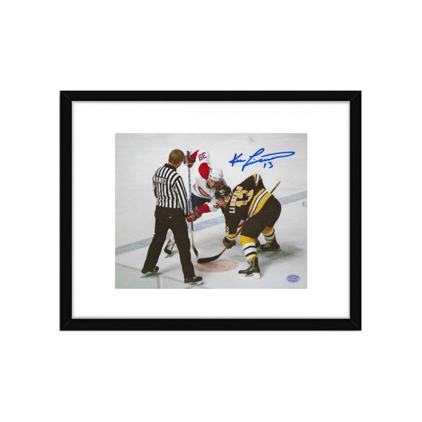 Other Ken Linseman Bruins Autographed 8x10 Photo coa W/Frame Size ONE SIZE - 2 Thumbnail