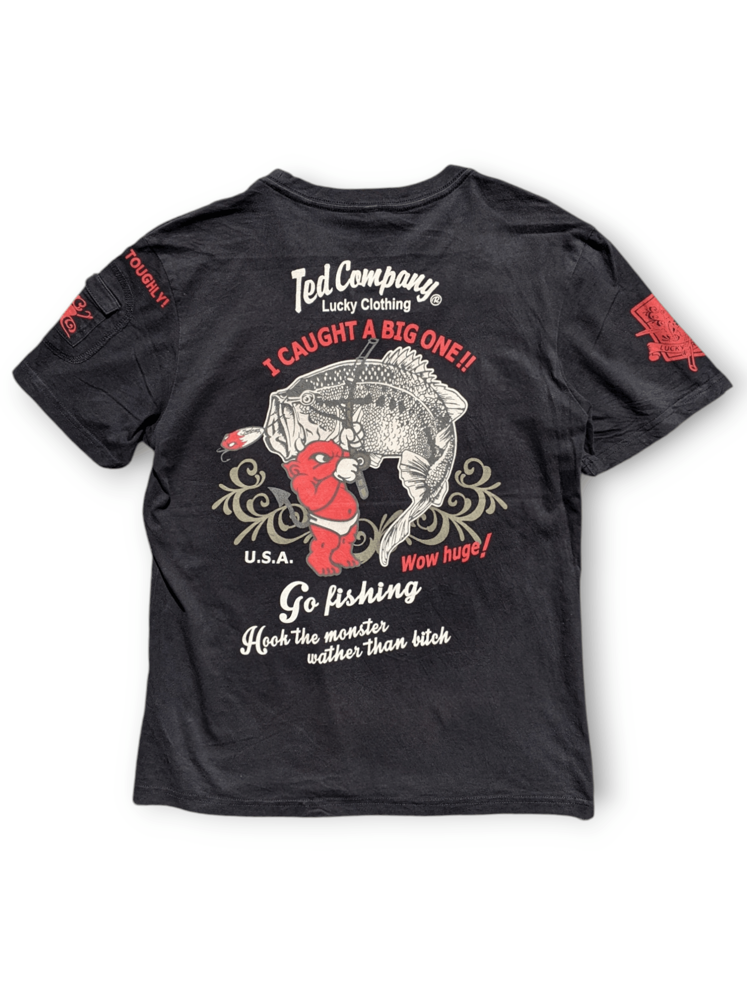 Tedman × Vintage Tedcompany Lucky Clothing Cargo T shirt Size US M / EU 48-50 / 2 - 1 Thumbnail