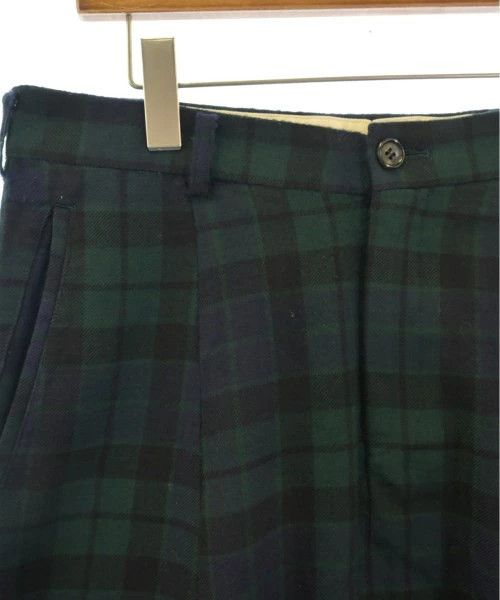 Comme des Garcons Homme Plus Cropped Pants Sarouel Pattern Wool Zip Up Check Multicolor Size US 32 / EU 48 - 4 Thumbnail