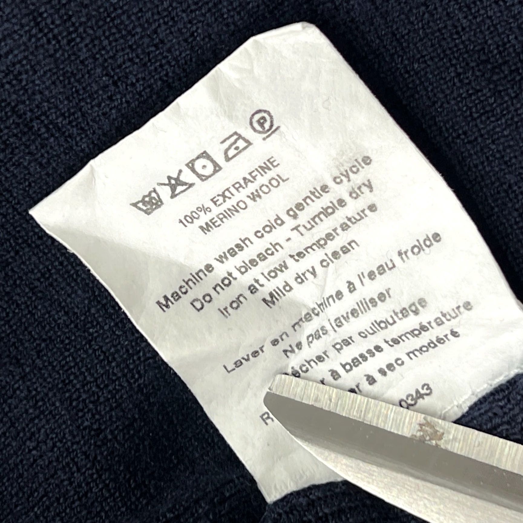 Norse Projects Norse Projects Blue Top Beanie Hat One Size OS 100% Merino Wool Size US M / EU 48-50 / 2 - 5 Thumbnail