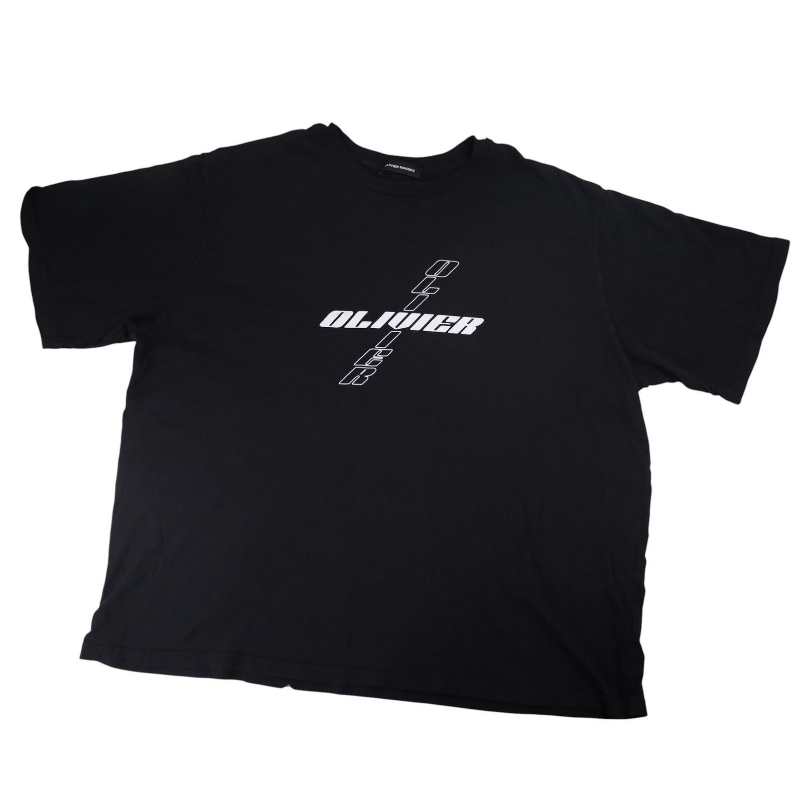 Vintage Olivier Rogers Designer Spellout Graphic T Shirt Size US XL / EU 56 / 4 - 1 Thumbnail