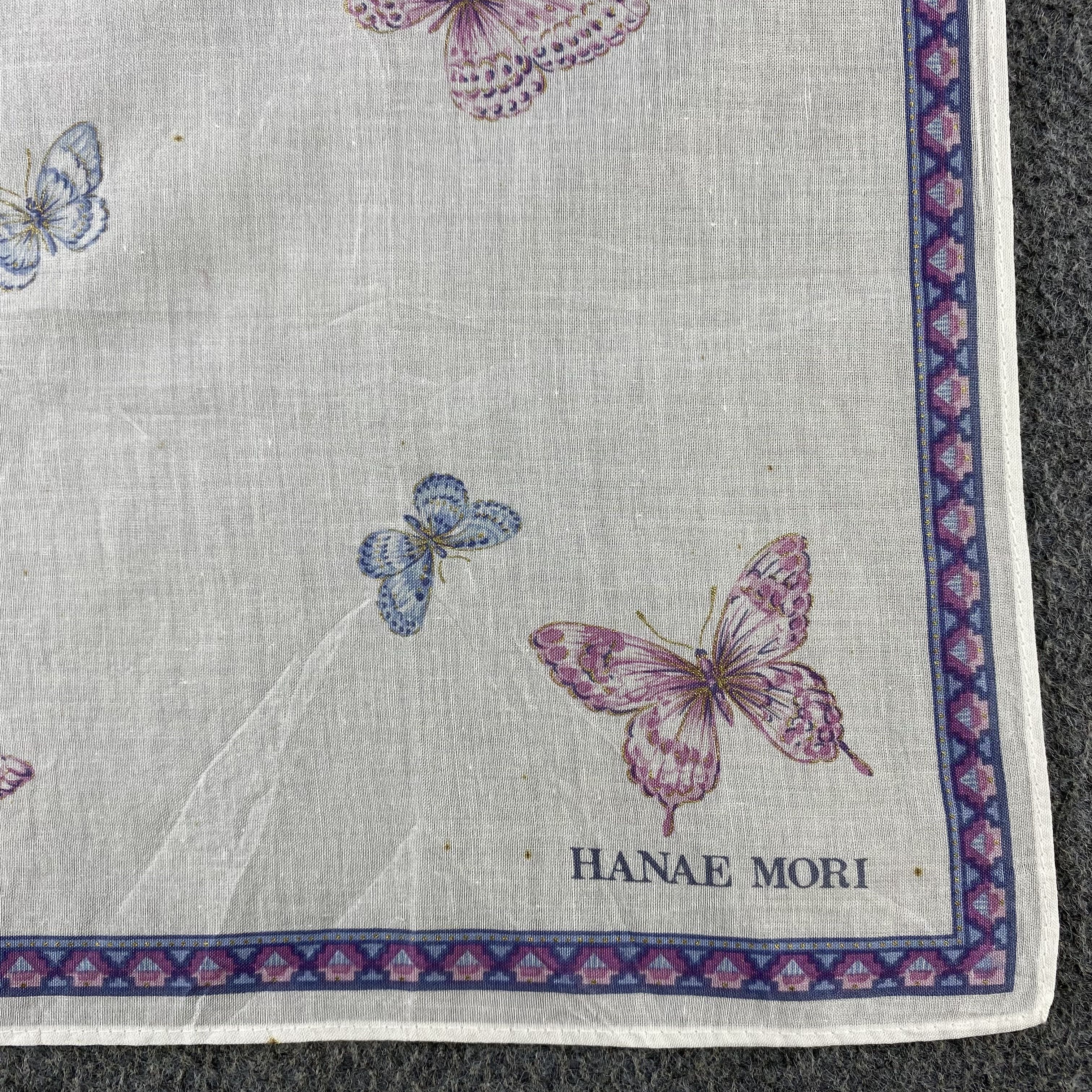 Hanae Mori Hanae Mori Handkerchief/Neckerchief/Bandana HC761 Size ONE SIZE - 3 Thumbnail