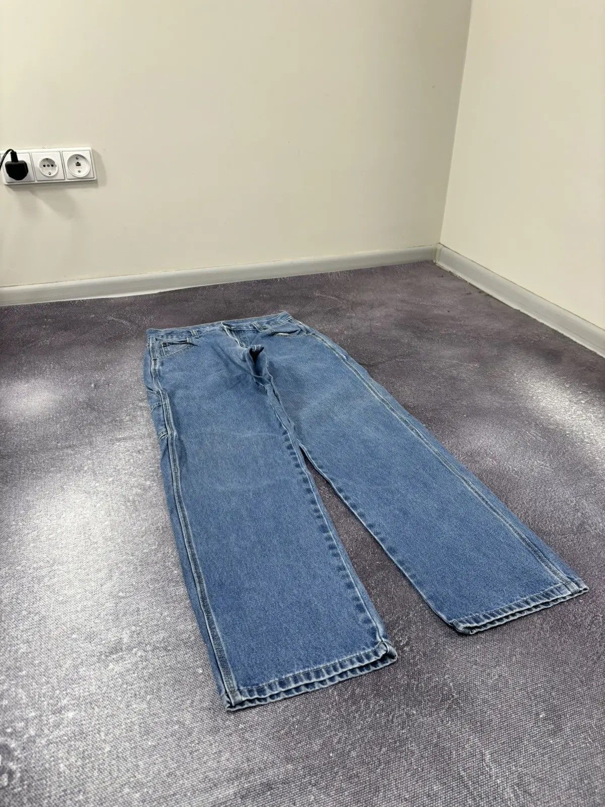 Dickies × Vintage Vintage Dickies Straight Fit Blue Hype Denim Jeans Size US 30 / EU 46 - 8 Thumbnail