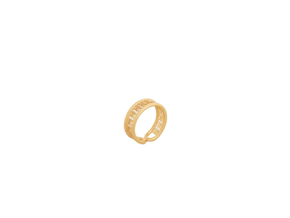 Celine o1loc1c0226 Size :OS/Triomphe Multi Ring in Golden Size ONE SIZE - 3 Thumbnail