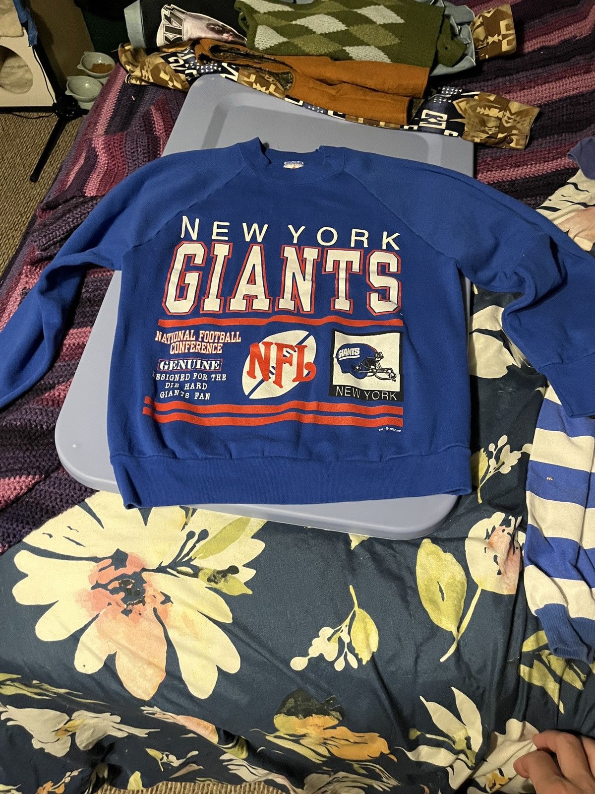 Vintage Vintage New York Giants NFL Crewneck Size US M / EU 48-50 / 2 - 1 Thumbnail