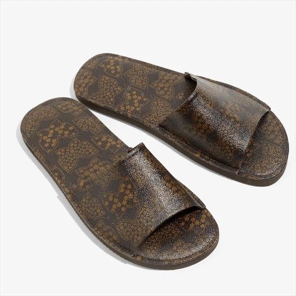Needles × SUICOKE Tukka - Papillon PVC Sandals Brown size 12