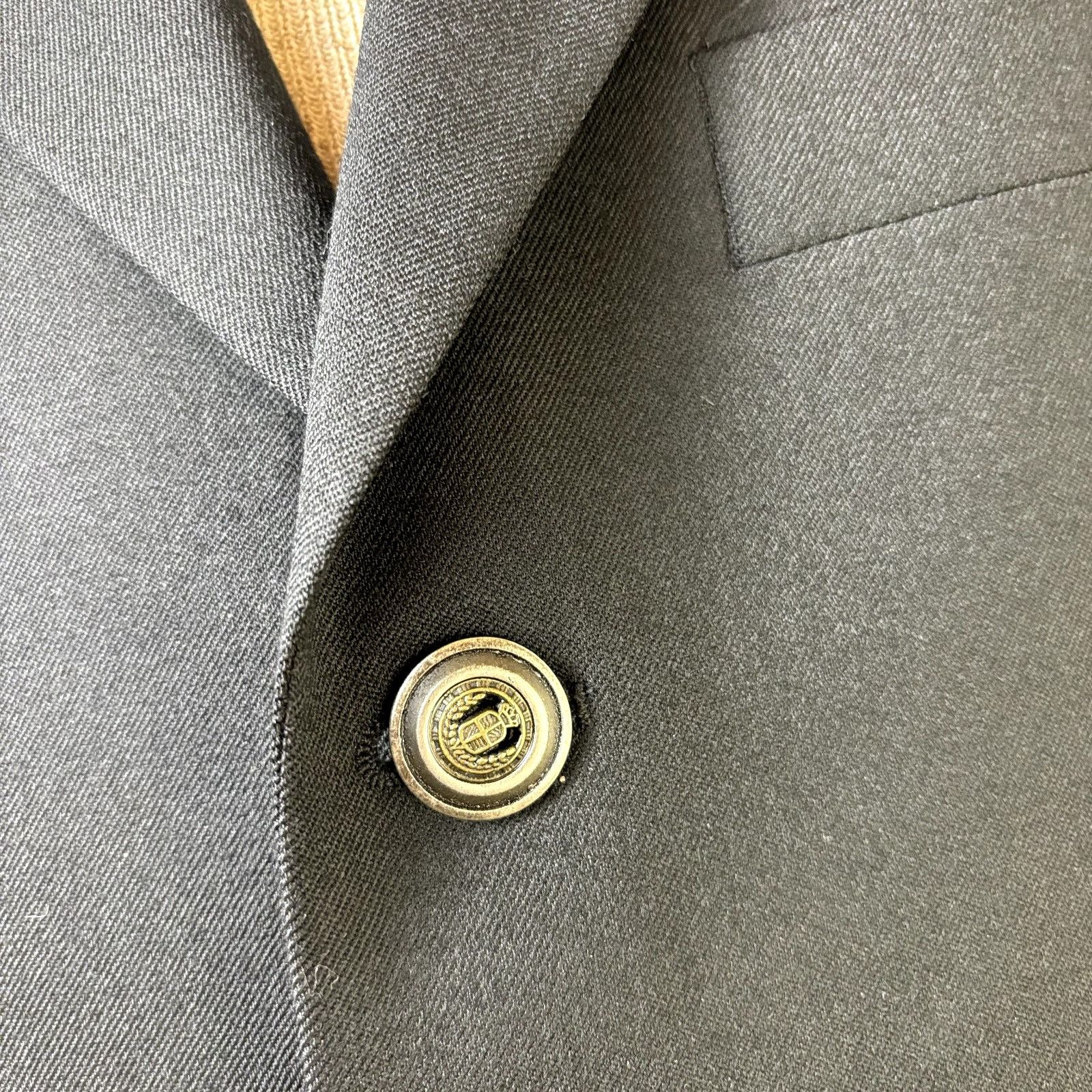 Other Ultimo Uomo NWOT Size 38R Men's Black Blazer Super 100's Woo Size 38R - 5 Thumbnail