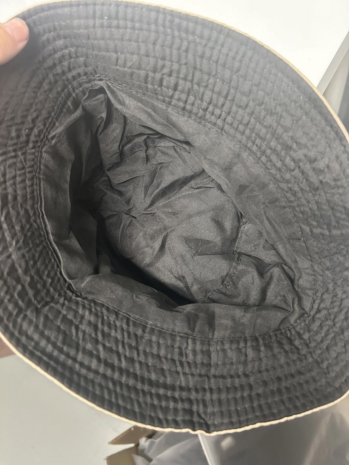 Designer Stylish Beige Bucket Hat Size ONE SIZE - 4 Thumbnail
