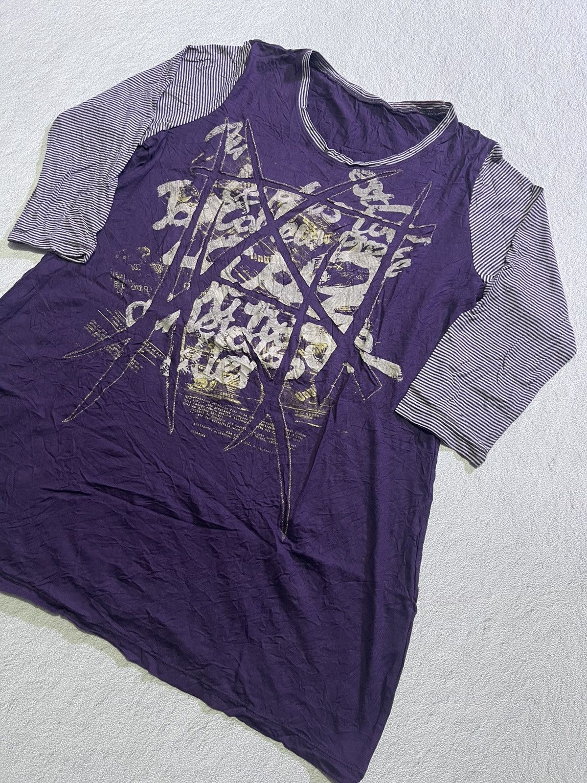 Hysteric Glamour Y2K QUATRE VOYAGE LONG SLEEVE TSHIRT IFSIX STYLE Size M / US 6-8 / IT 42-44 - 2 Thumbnail