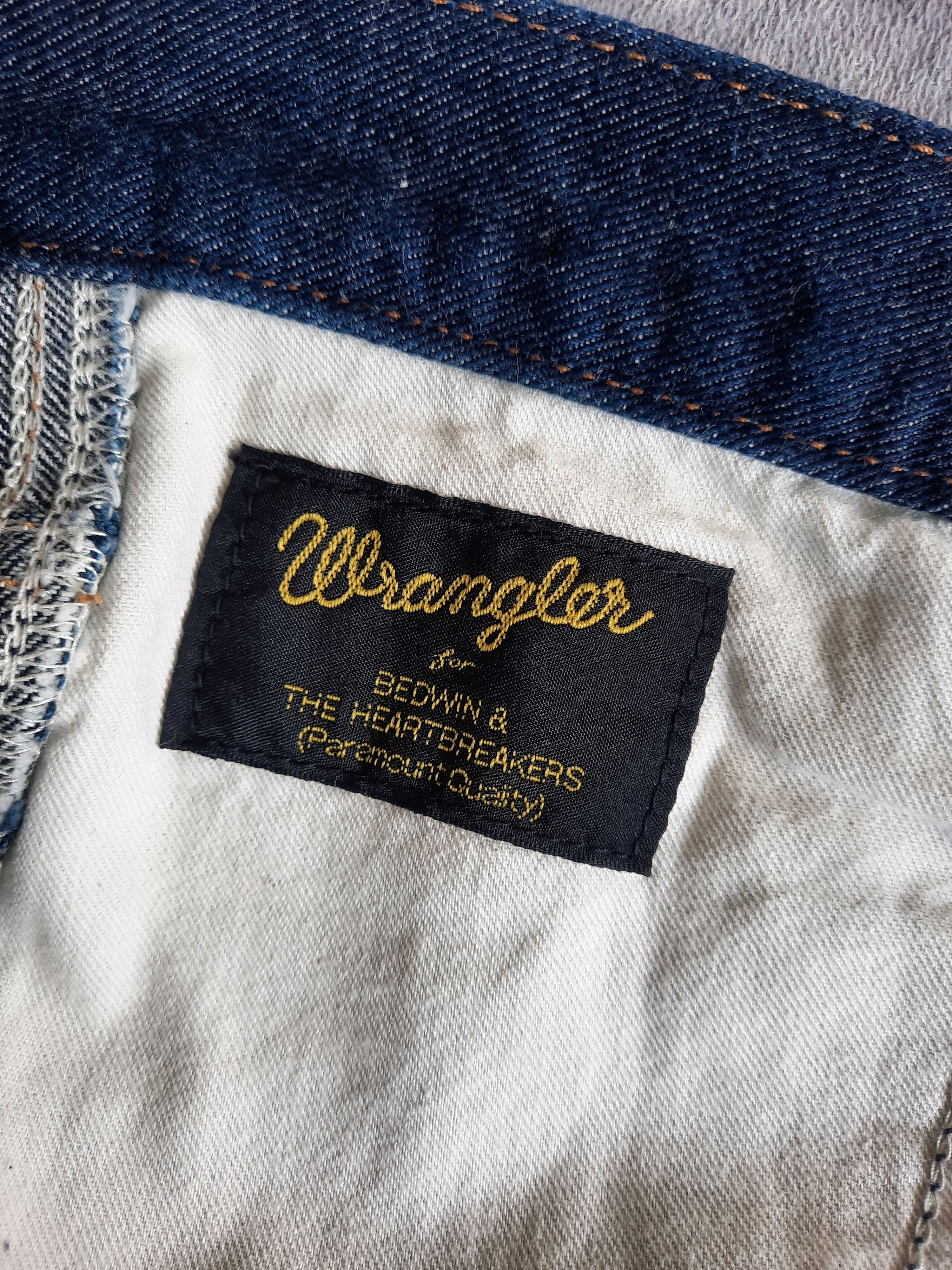 Bedwin & The Heartbreakers 🔥Wrangler for bedwin & the heartbreakers 3q jeans Size US 30 / EU 46 - 8 Thumbnail