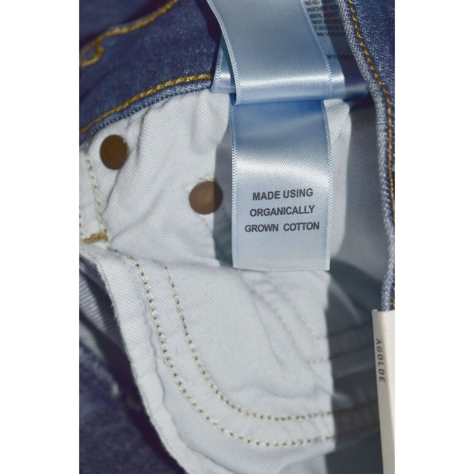 Agolde NWT AGOLDE Soft Cotton Pinch Waist High Rise Kick Jeans 31 Size 31" - 8 Thumbnail
