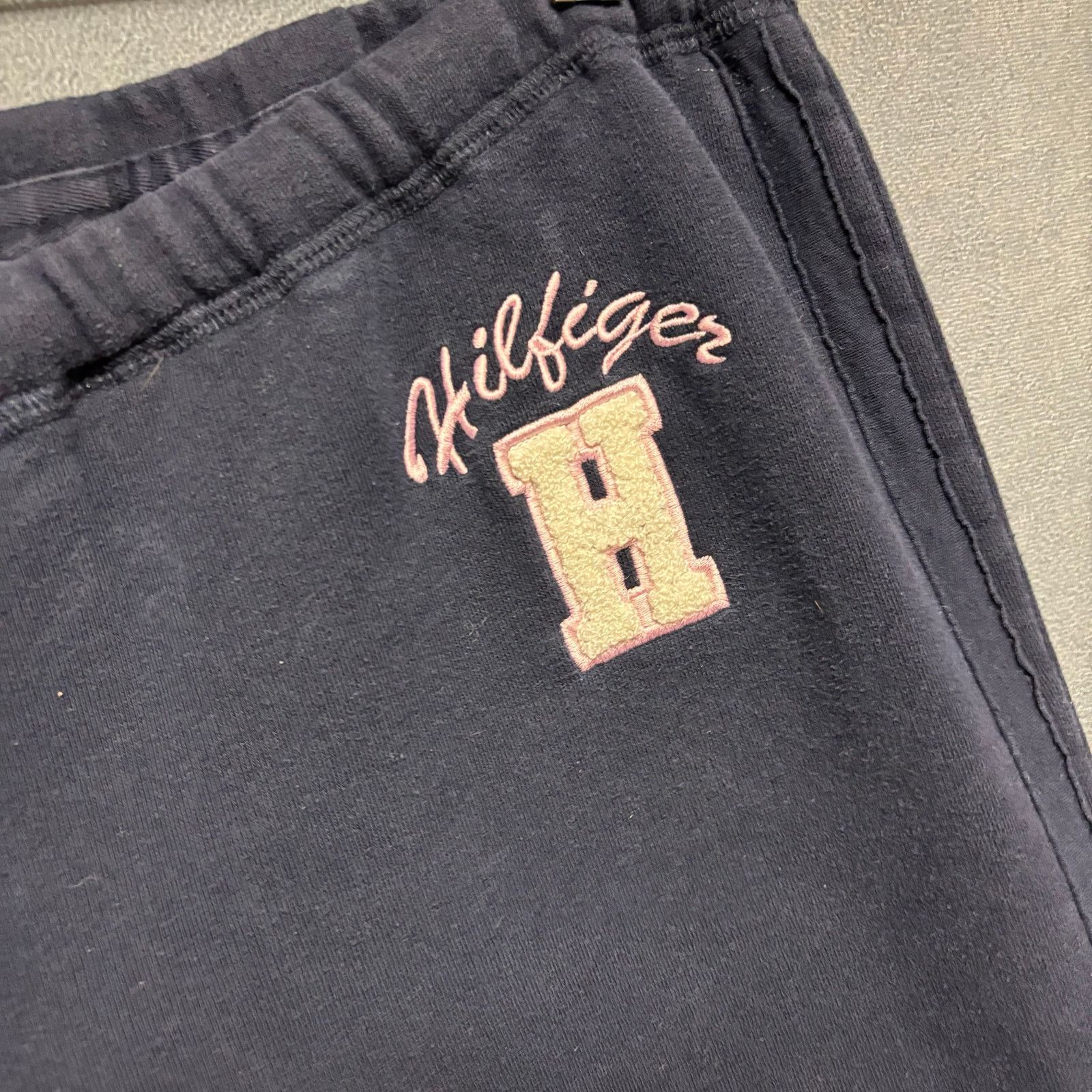 Tommy Hilfiger Vintage Tommy Hilfiger Sweatpants Drawstring Pull On Cozy Size 36" / US 14 / IT 50 - 5 Thumbnail