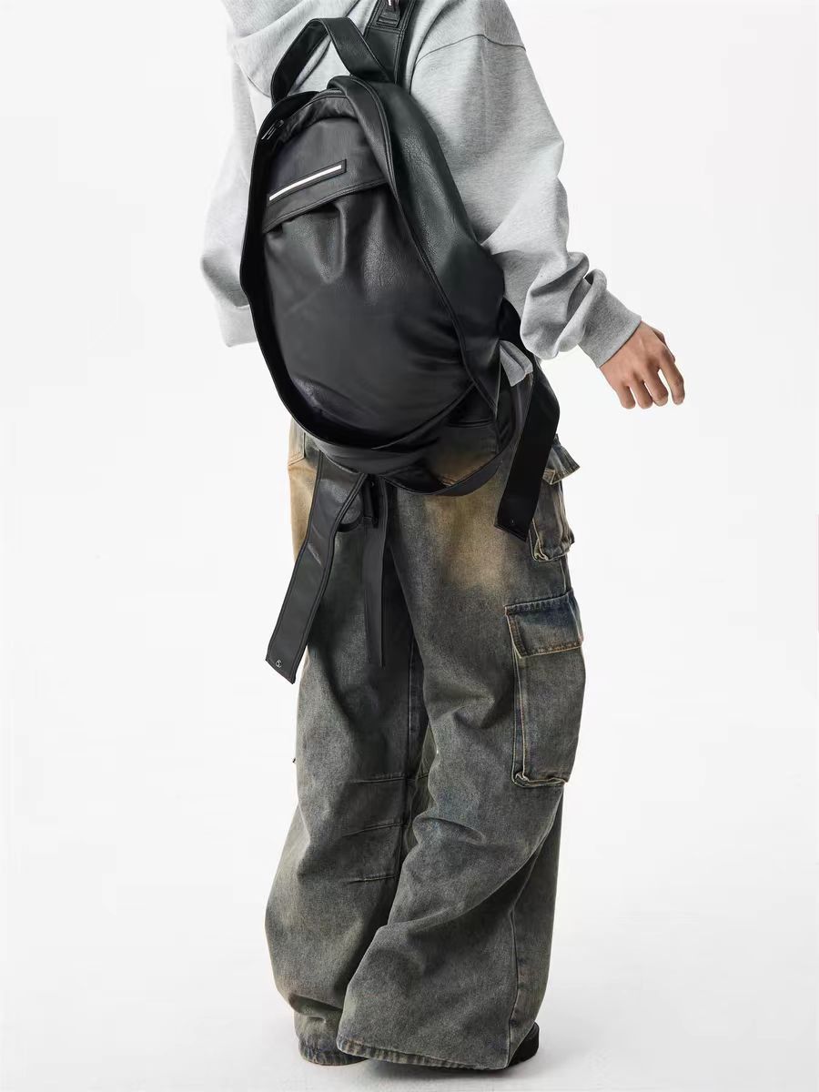 Japanese Brand × Vintage Vintage High Street Hip Hop Multi-Pocket Jeans Size US 34 / EU 50 - 7 Thumbnail