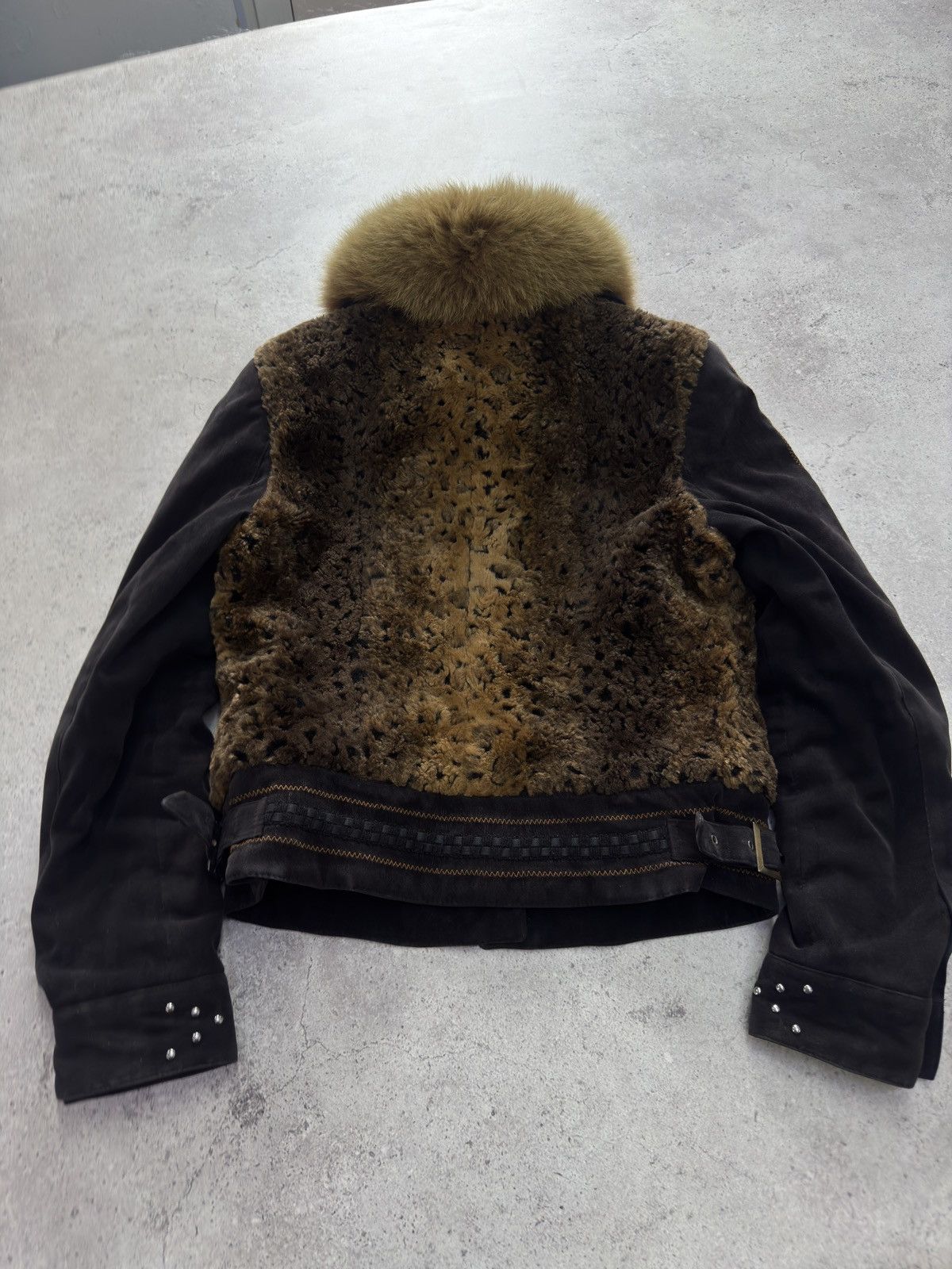 Junya Watanabe Vintage 90S Leopard Fur Jacket Size US S / EU 44-46 / 1 - 2 Thumbnail