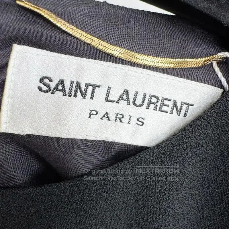 Yves Saint Laurent YSL Black Women's Dress Size S . Size S / US 4 / IT 40 - 2 Thumbnail