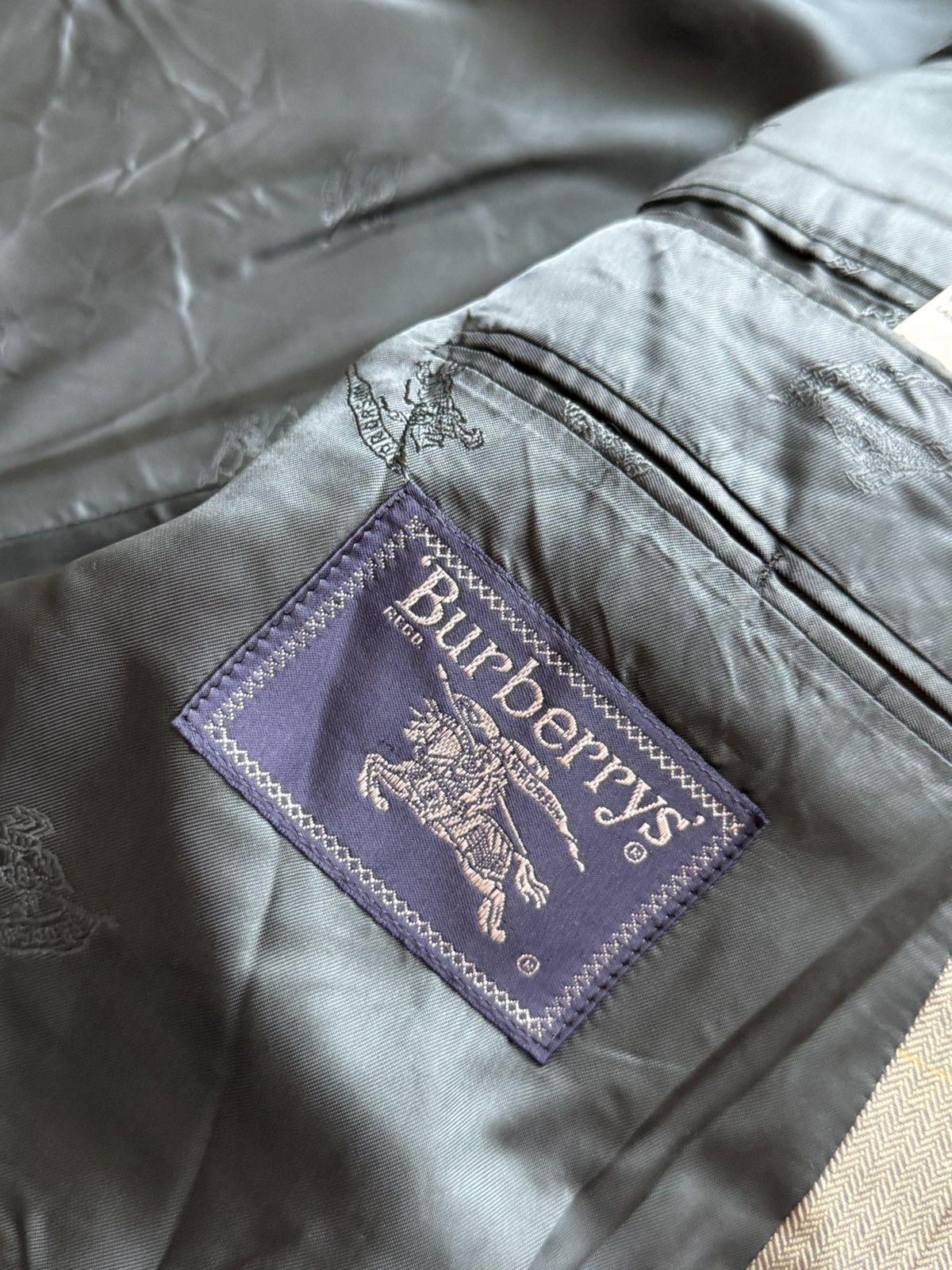 Burberry Burberry vintage archive wool check blazer jacket Size US L / EU 52-54 / 3 - 7 Thumbnail