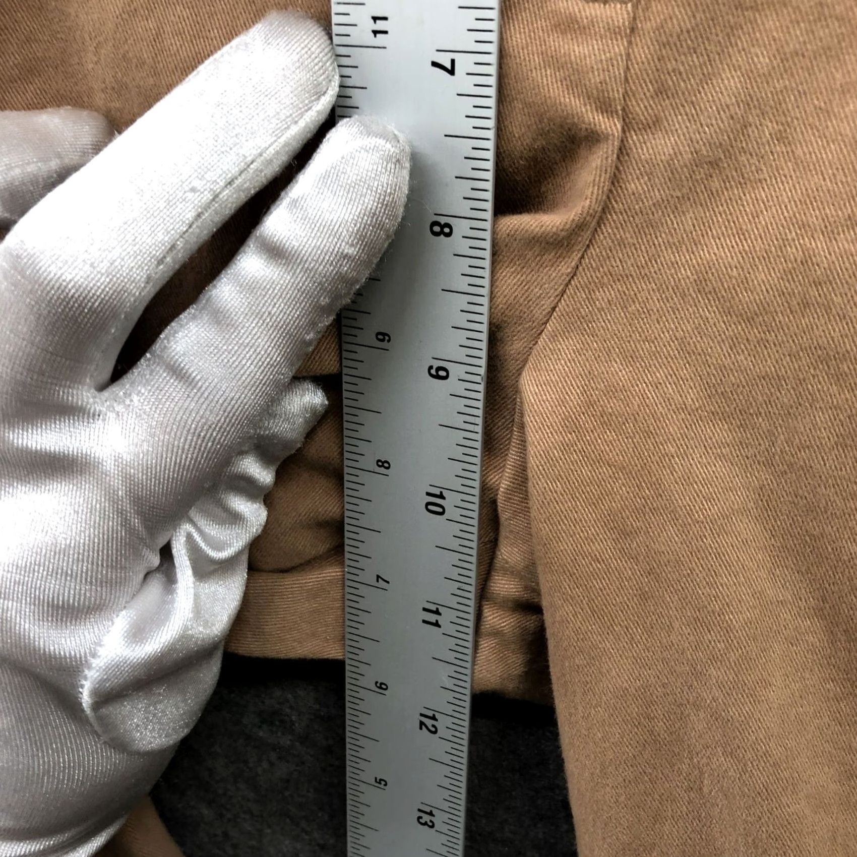 Express Express Cargo Jogger Pants Womens 4 Tan Baggy High Rise Drawstring Cargo Style Wide-Leg Pants Women's 4 Brown Cotton Blend Size 27" / US 4 / IT 40 - 6 Thumbnail
