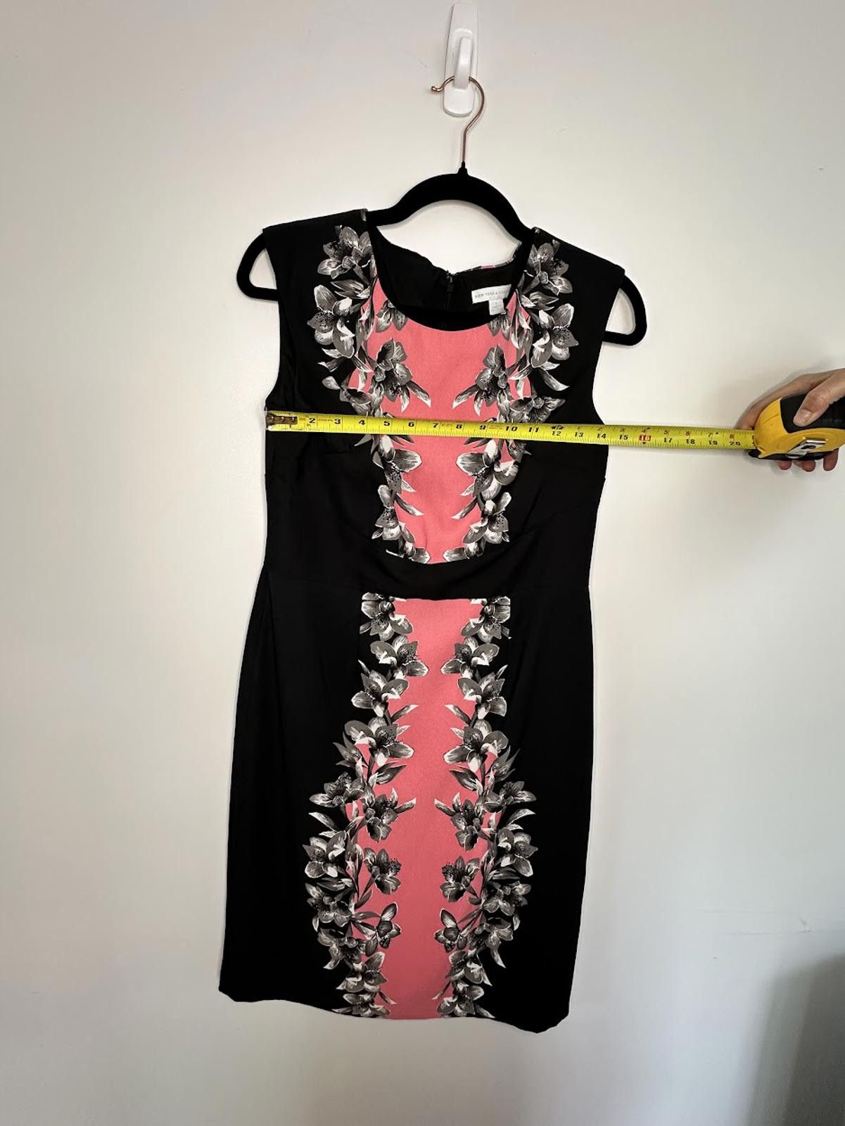Other New York & Company Floral Sheath Dress - Sz. 6 Size M / US 6-8 / IT 42-44 - 3 Thumbnail