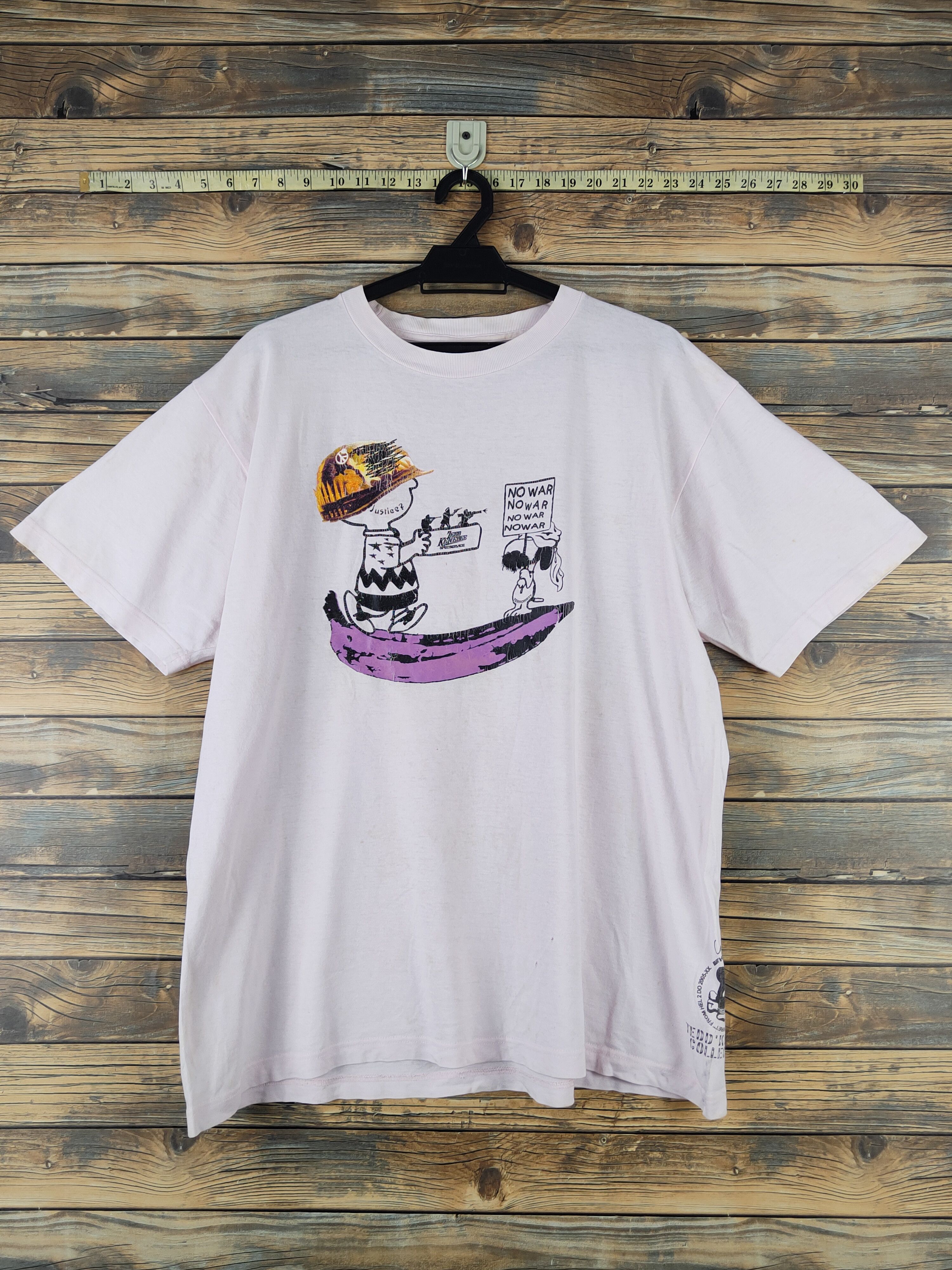 Japanese Brand DL Ted Keneddy White Short Sleeve T-shirt #1451 Size US XL / EU 56 / 4 - 1 Thumbnail