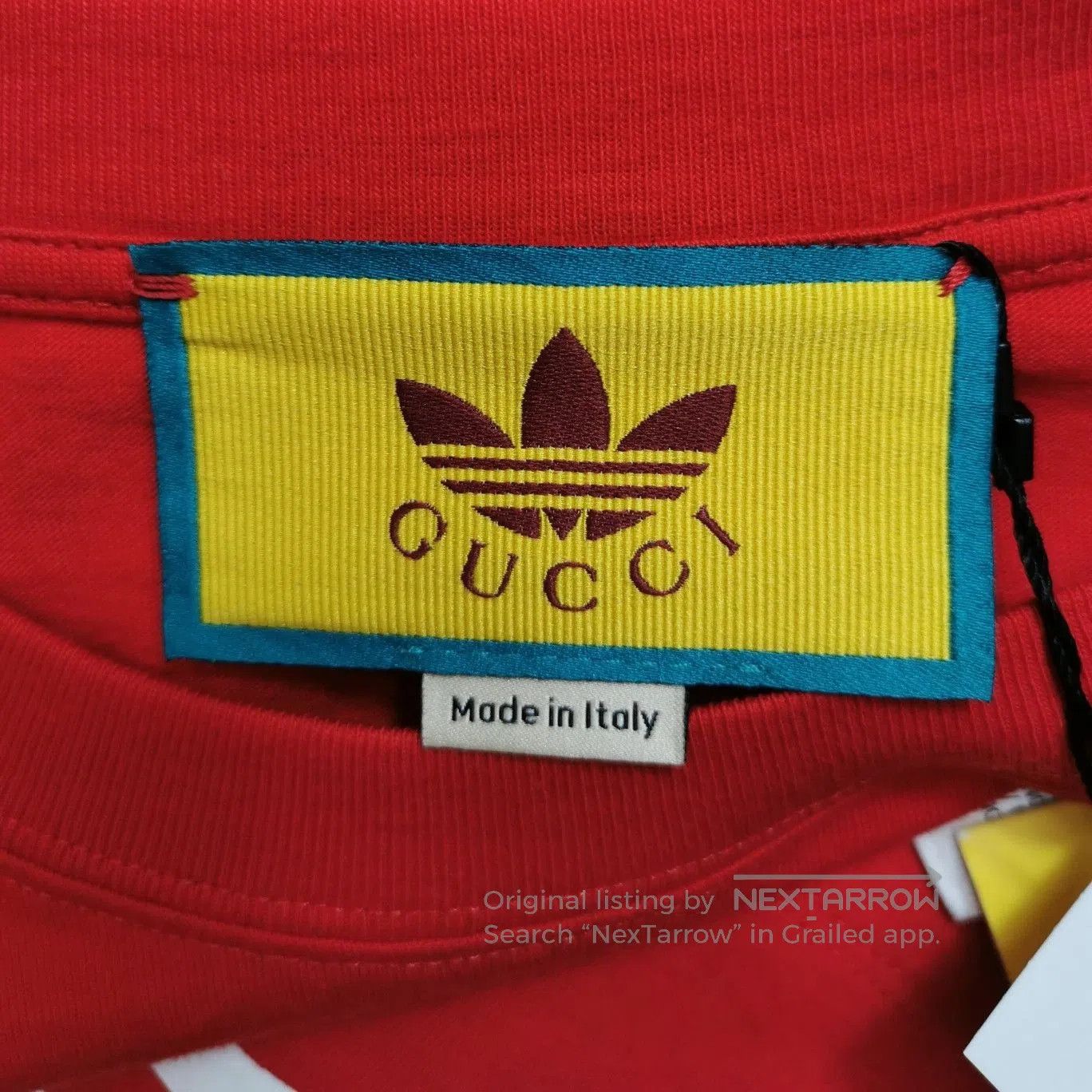 Other Gucci x Adidas Cotton Logo Crew Neck T. Size US XS / EU 42 / 0 - 2 Thumbnail