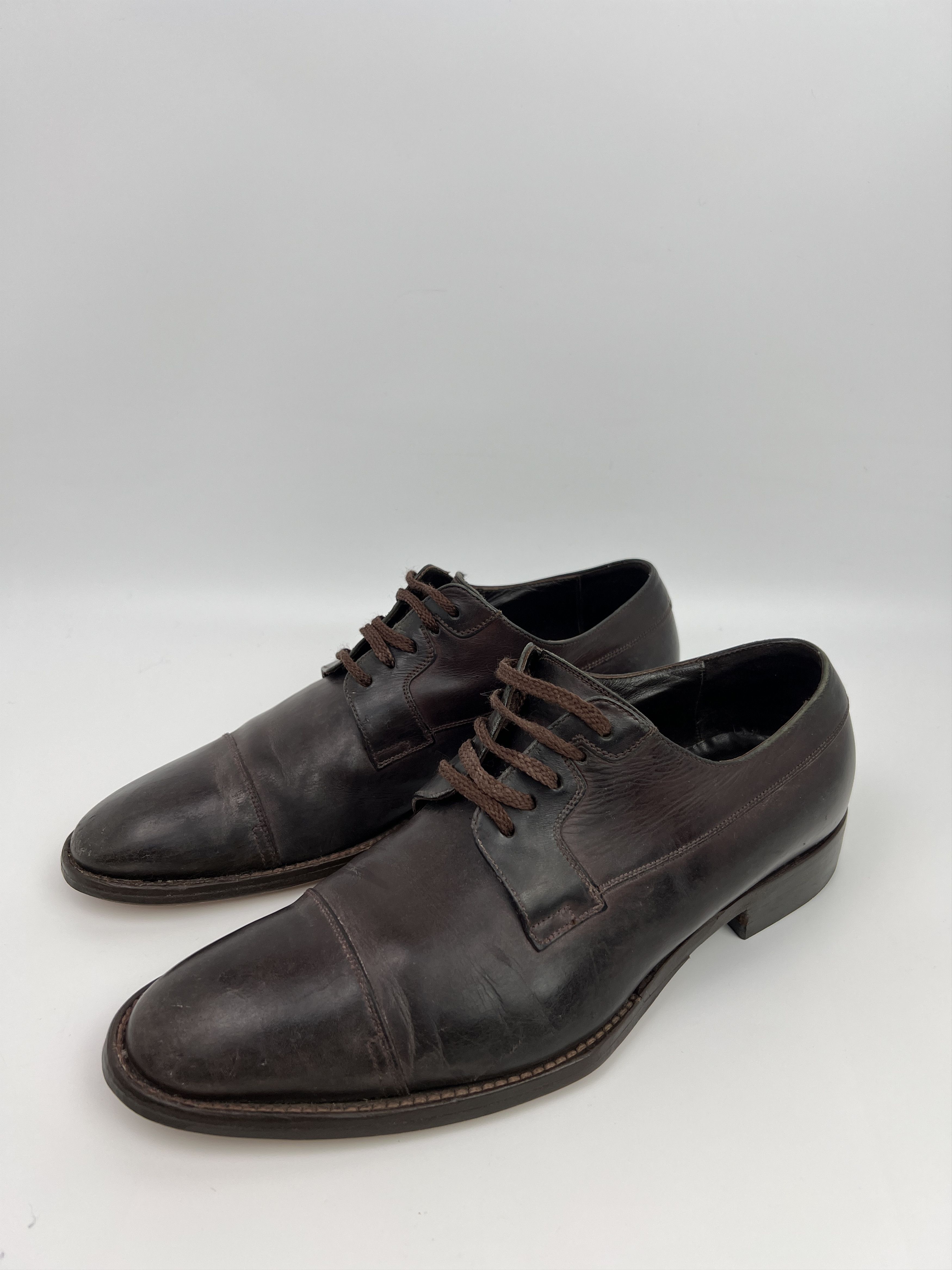 Gucci Vintage Gucci Dress Derby Shoes Size US 7.5 / EU 40-41 - 3 Thumbnail
