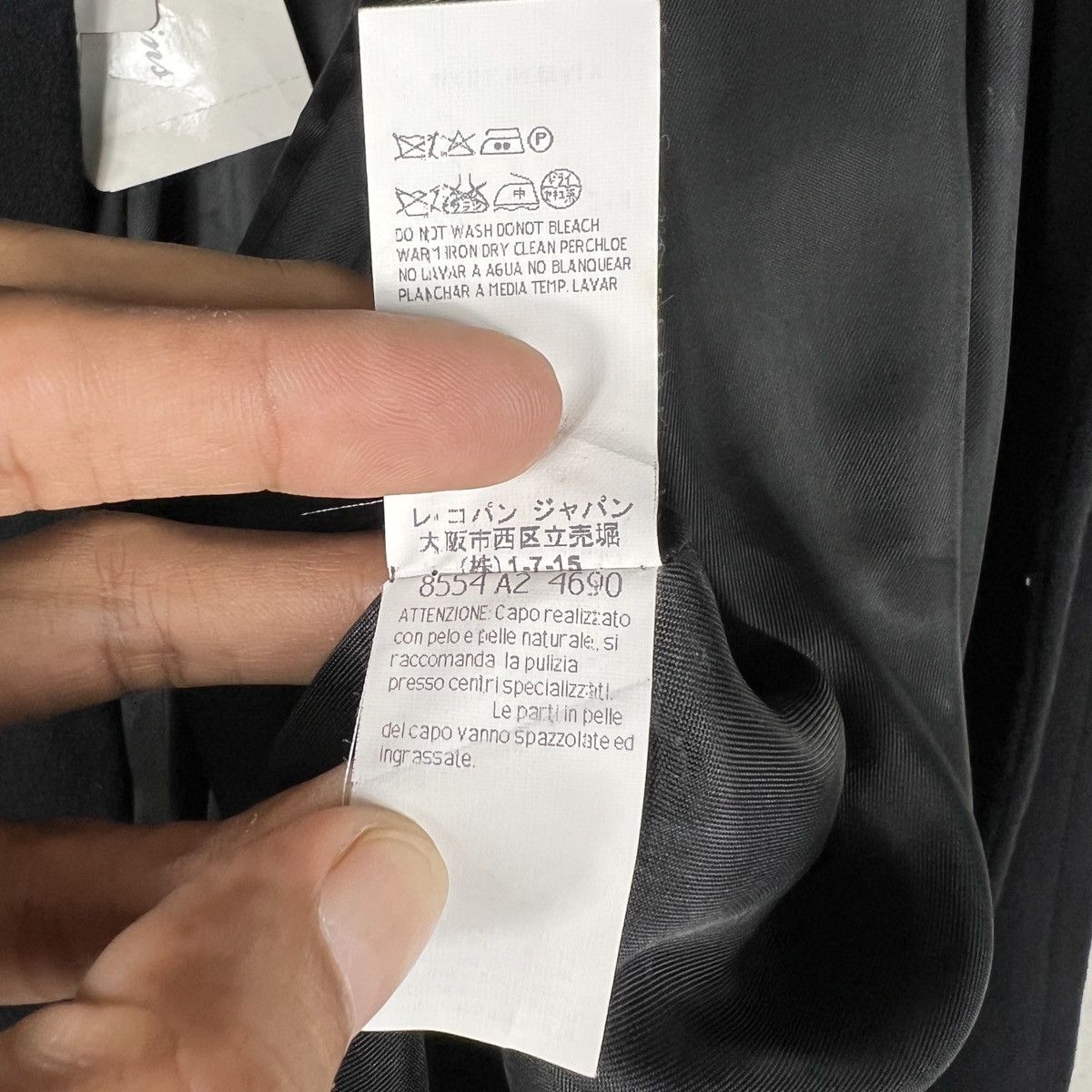 Loro Piana Les Conpains Loro Piana Wool Fur Trim Coat Size M / US 6-8 / IT 42-44 - 23 Thumbnail