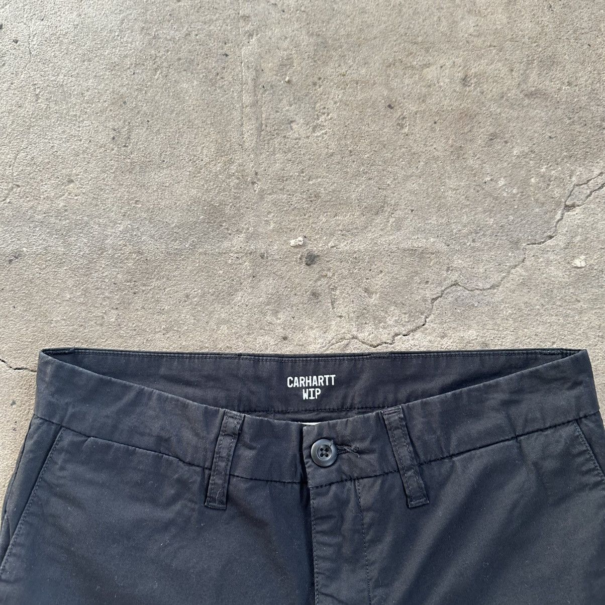 Carhartt Wip CARHARTT WIP MENS SID SHORTS Black Slim Fit Size US 30 / EU 46 - 4 Thumbnail