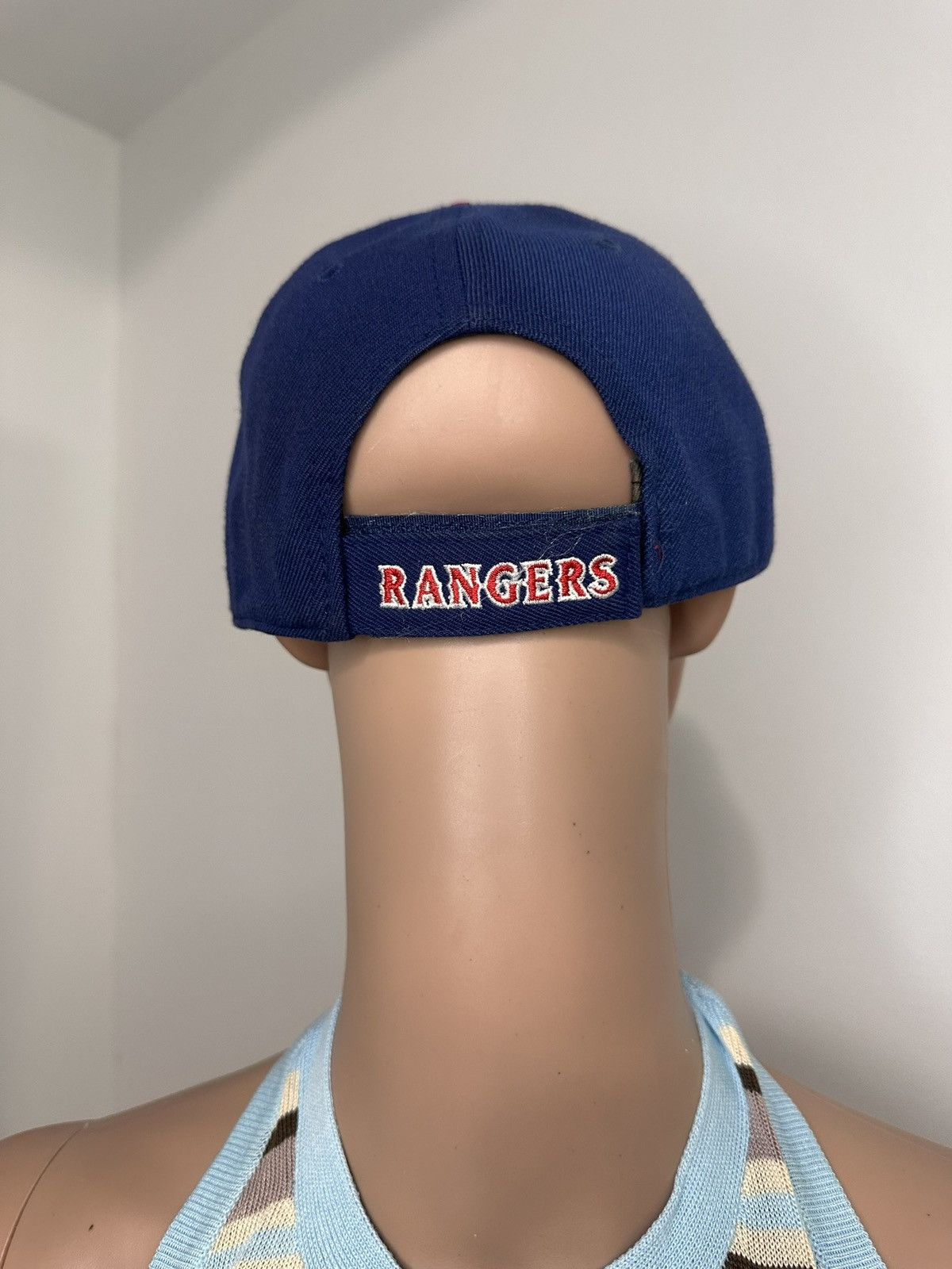 Nike Texas Rangers Cap Strap Back MLB Baseball Logo Nike Legacy91 Size ONE SIZE - 3 Thumbnail