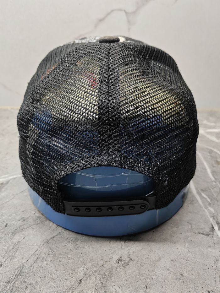 Japanese Brand Vintage Ripple Sukajan Style Trucker Hat Cap Size ONE SIZE - 4 Thumbnail